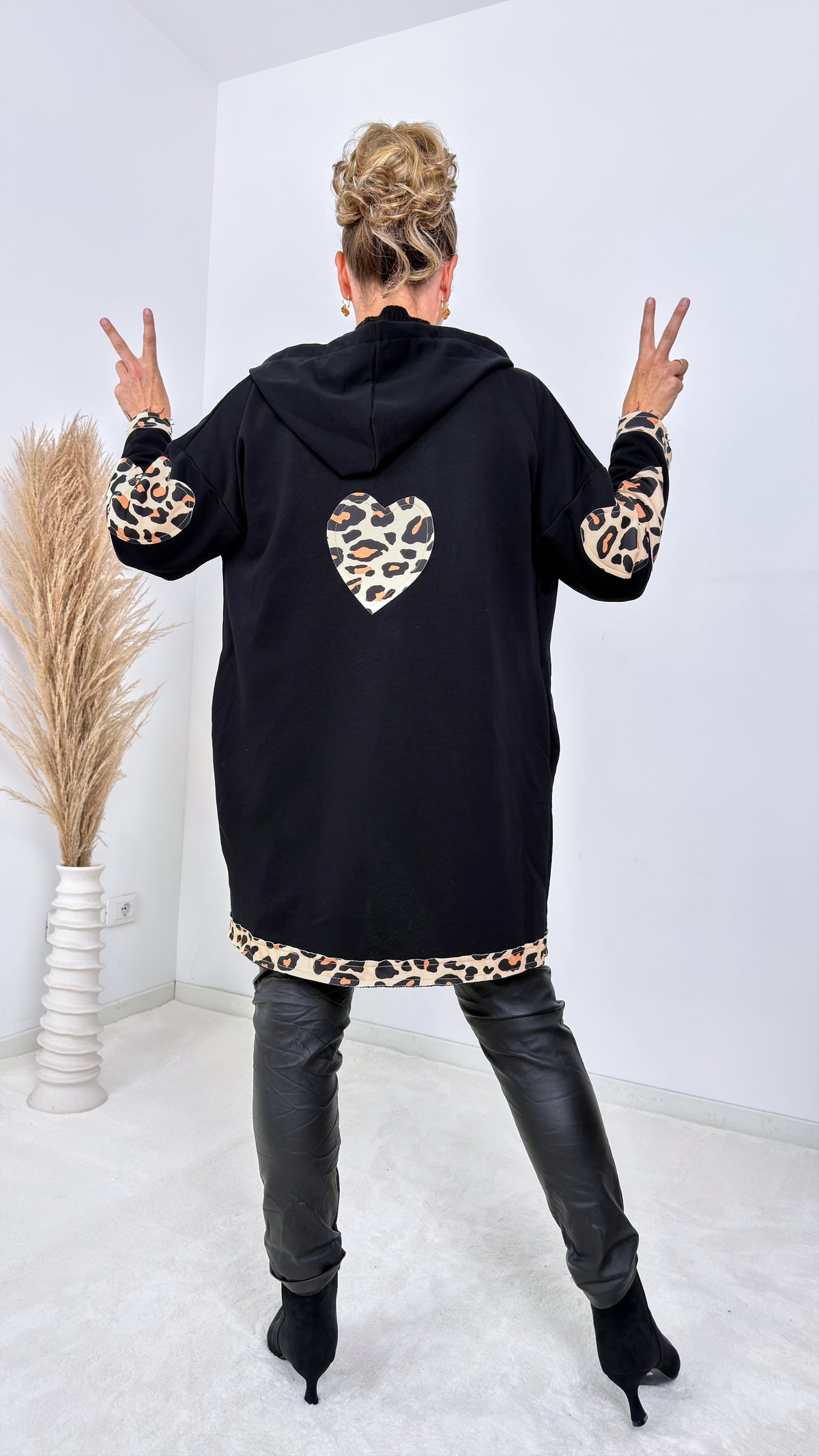 Sweatjacke Nalani *Schwarz*