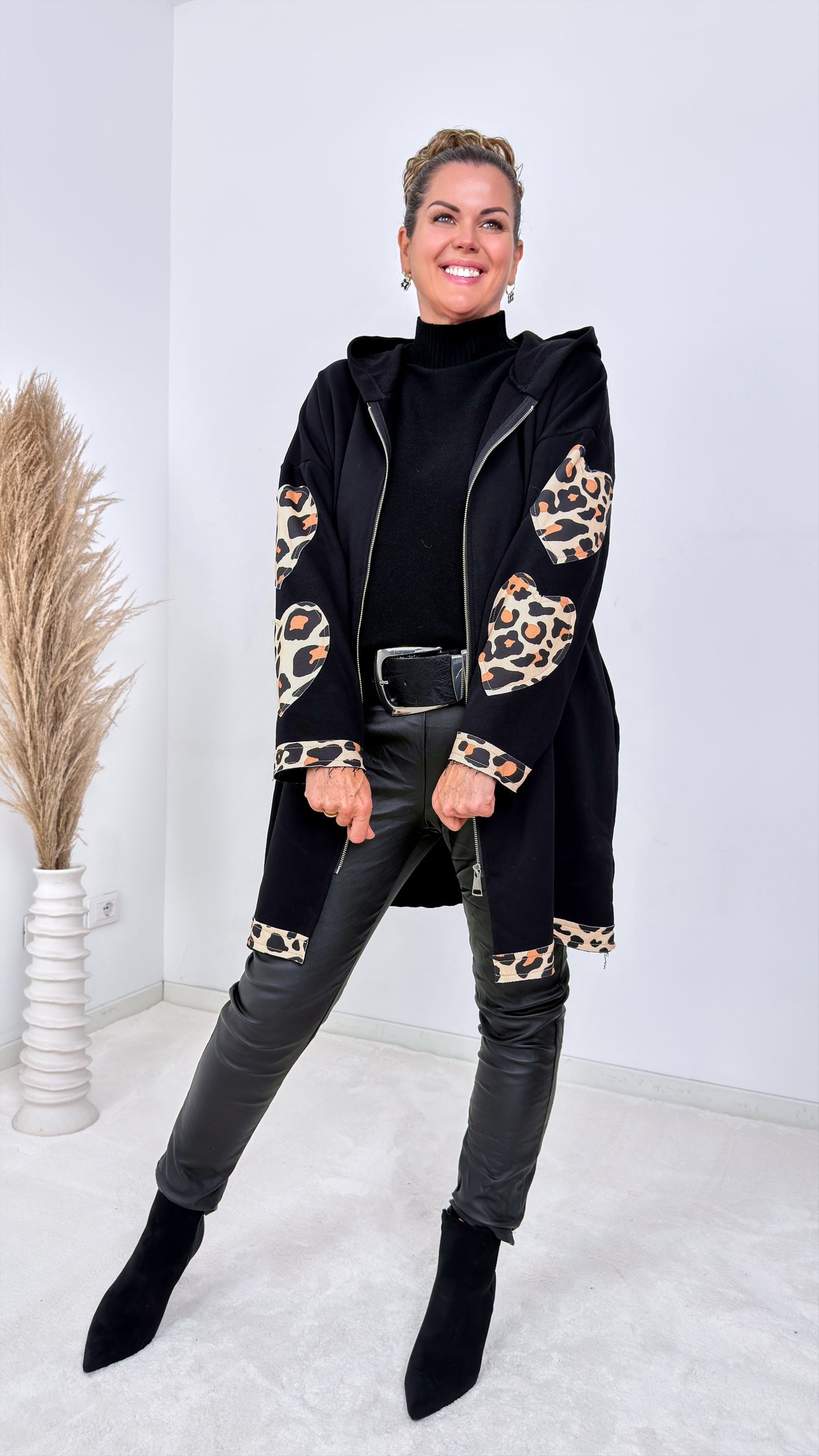 Sweatjacke Nalani *Schwarz*