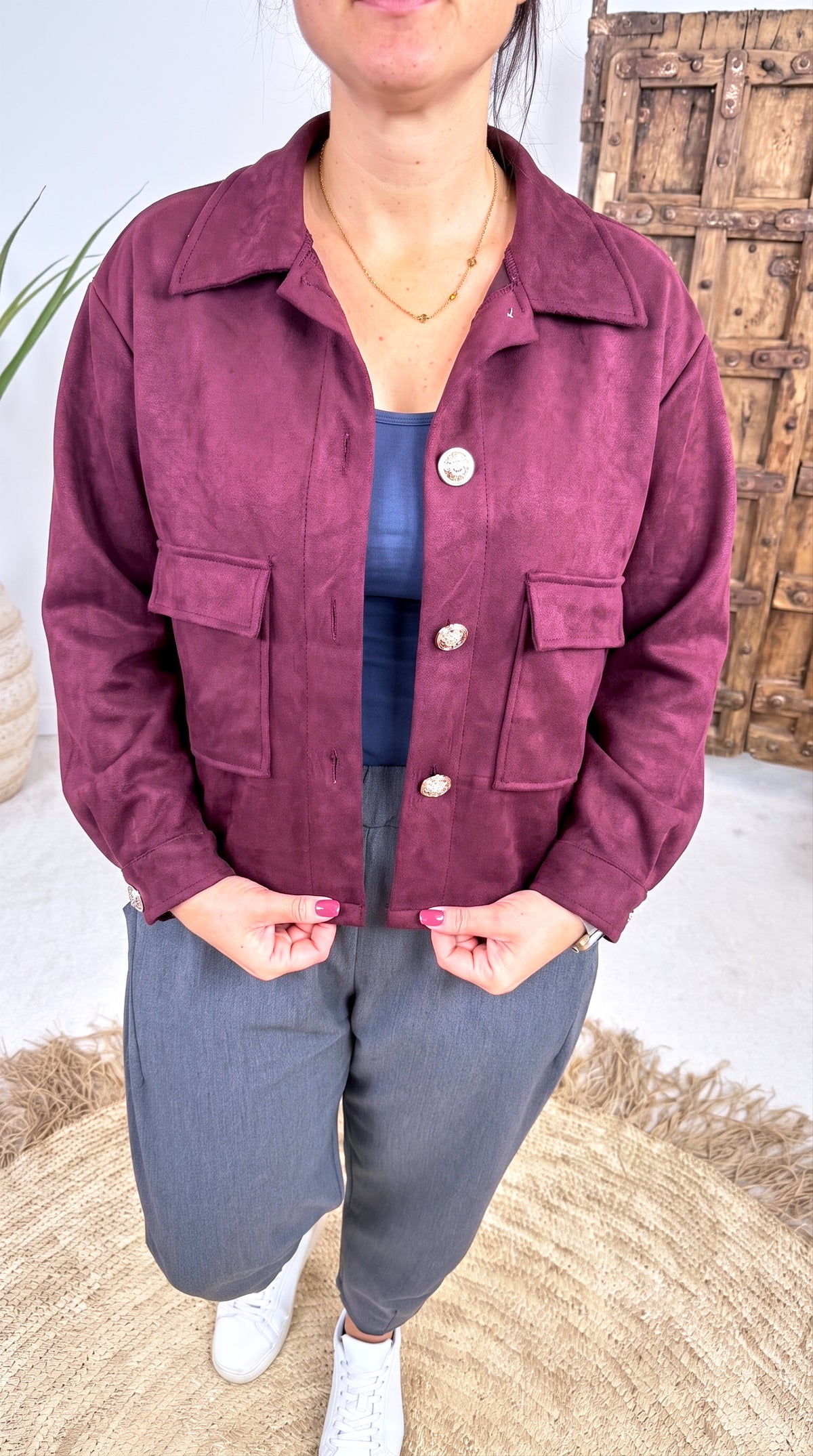 Jacke Calla *Bordeaux*