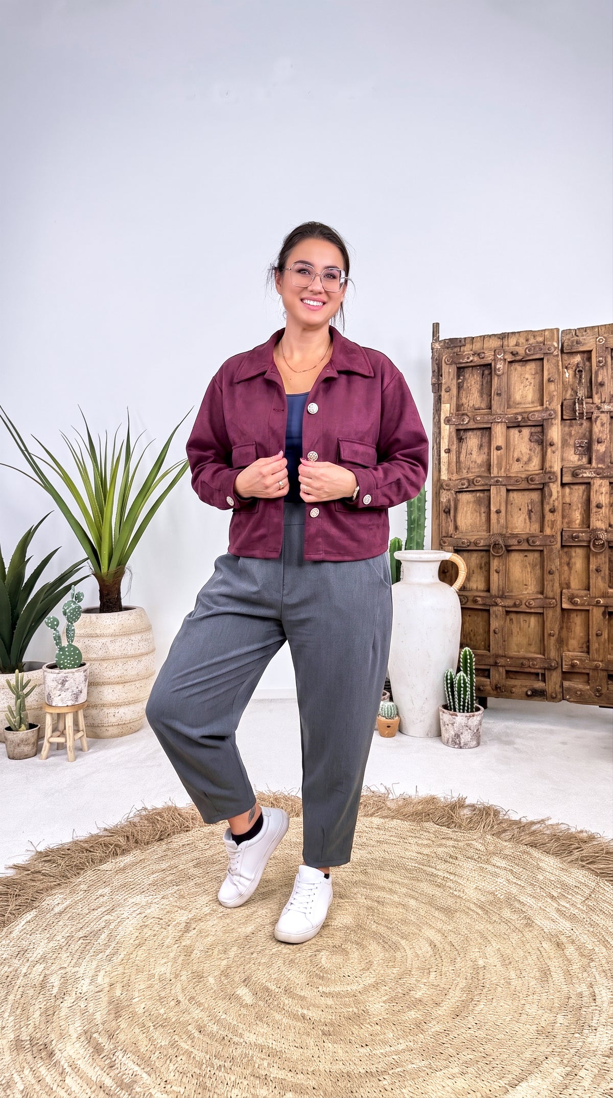 Jacke Calla *Bordeaux*