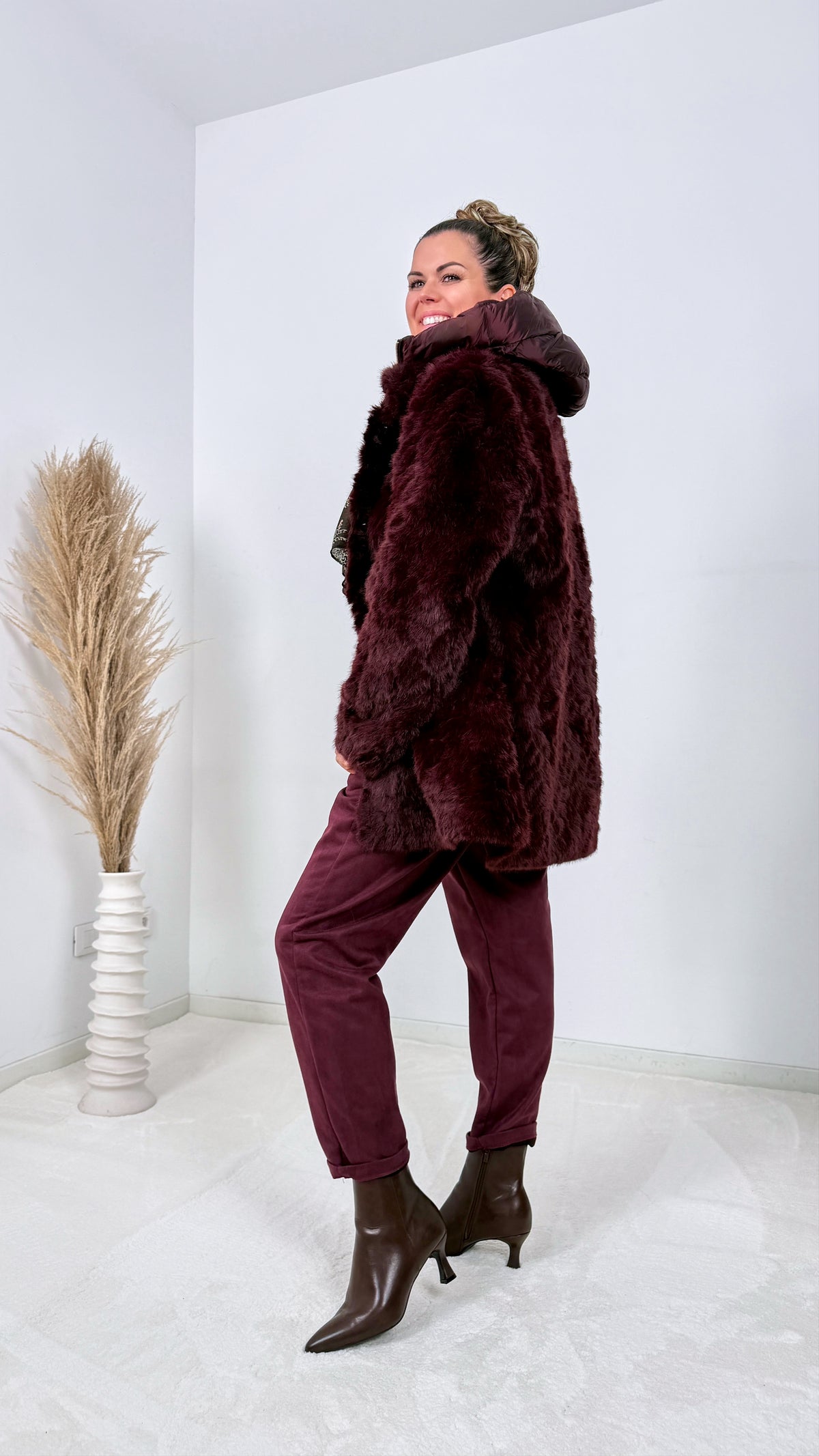 Mantel Oak Haze  *Bordeaux*