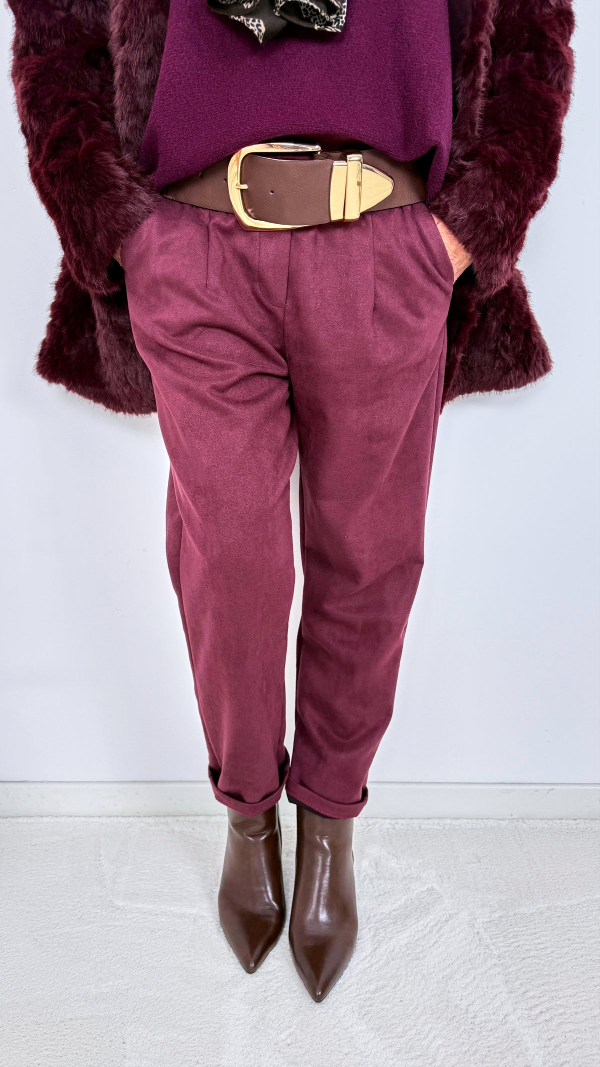 Hose Wildara *Bordeaux*