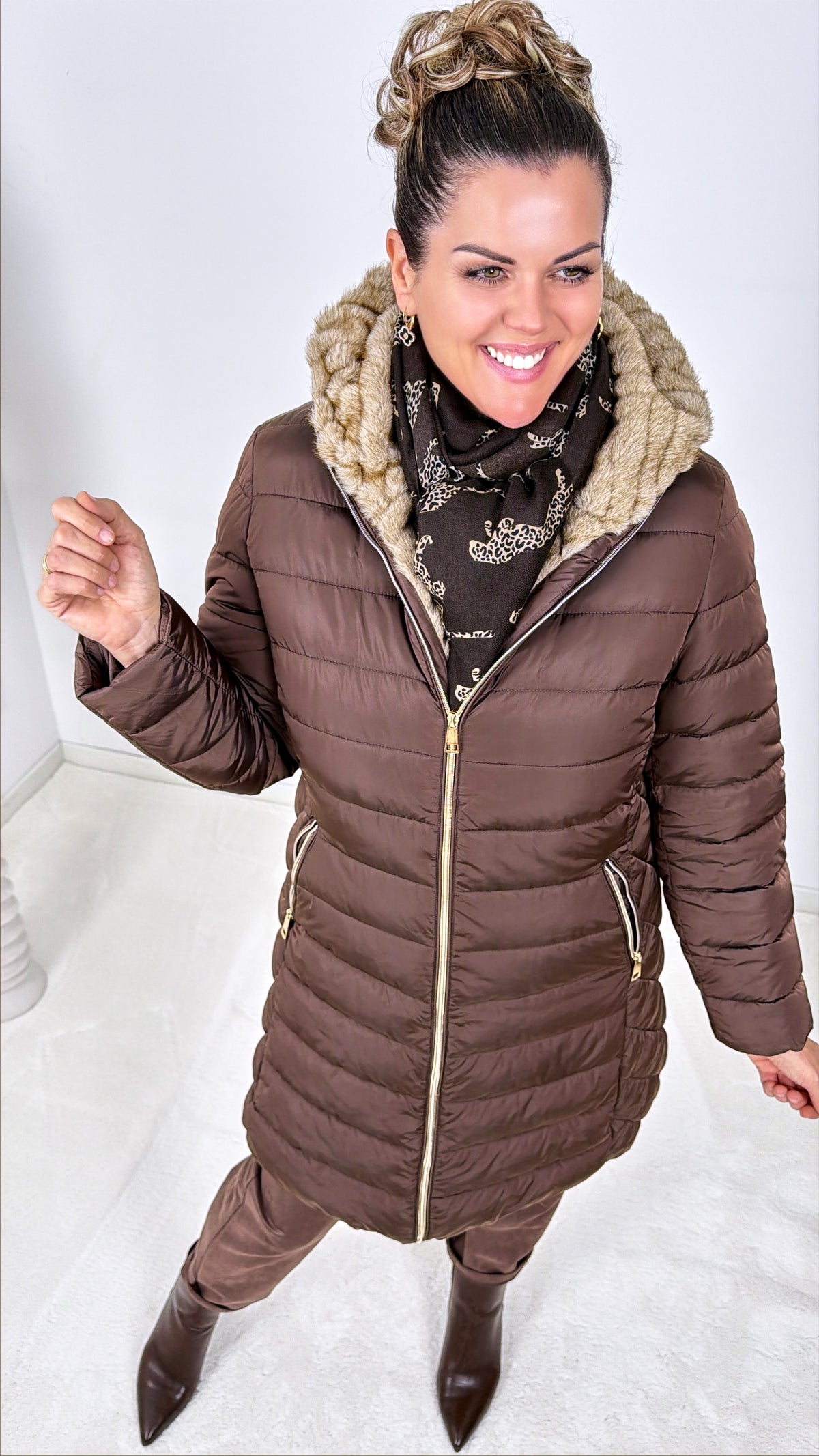 Steppjacke Chestnut *Schoko*