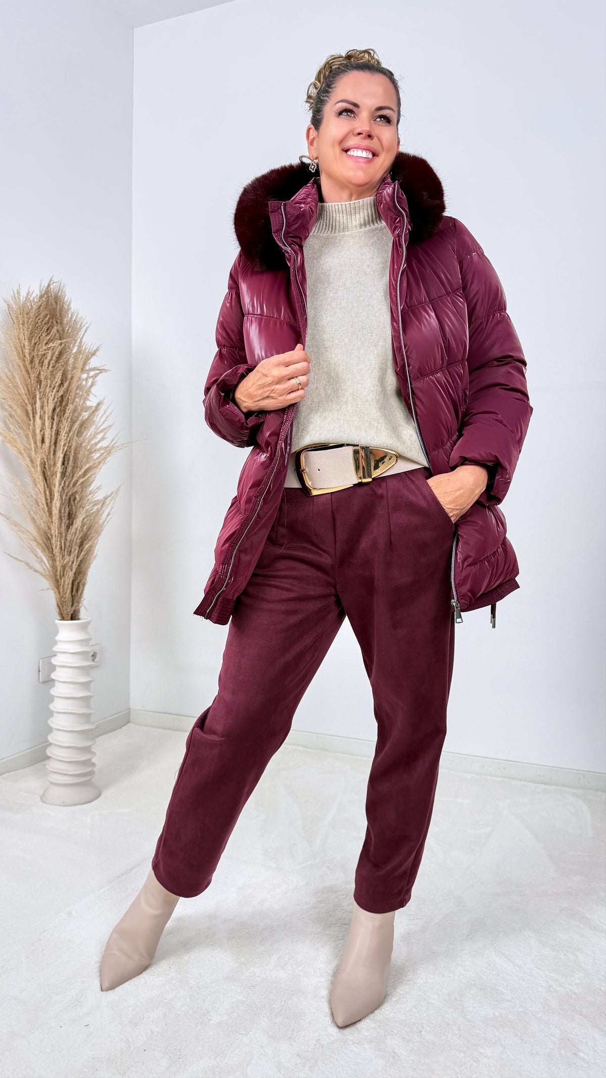 Steppjacke Masterpiece *Bordeaux*