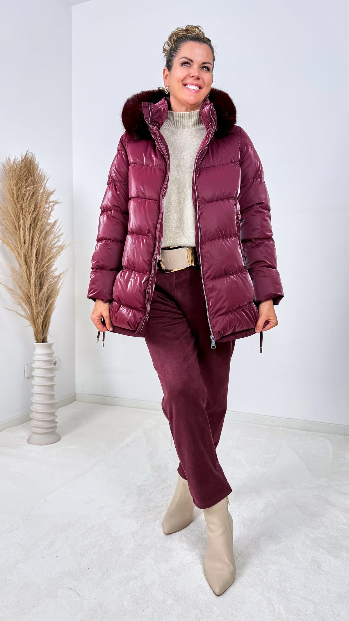 Steppjacke Masterpiece *Bordeaux* - Power of Princess