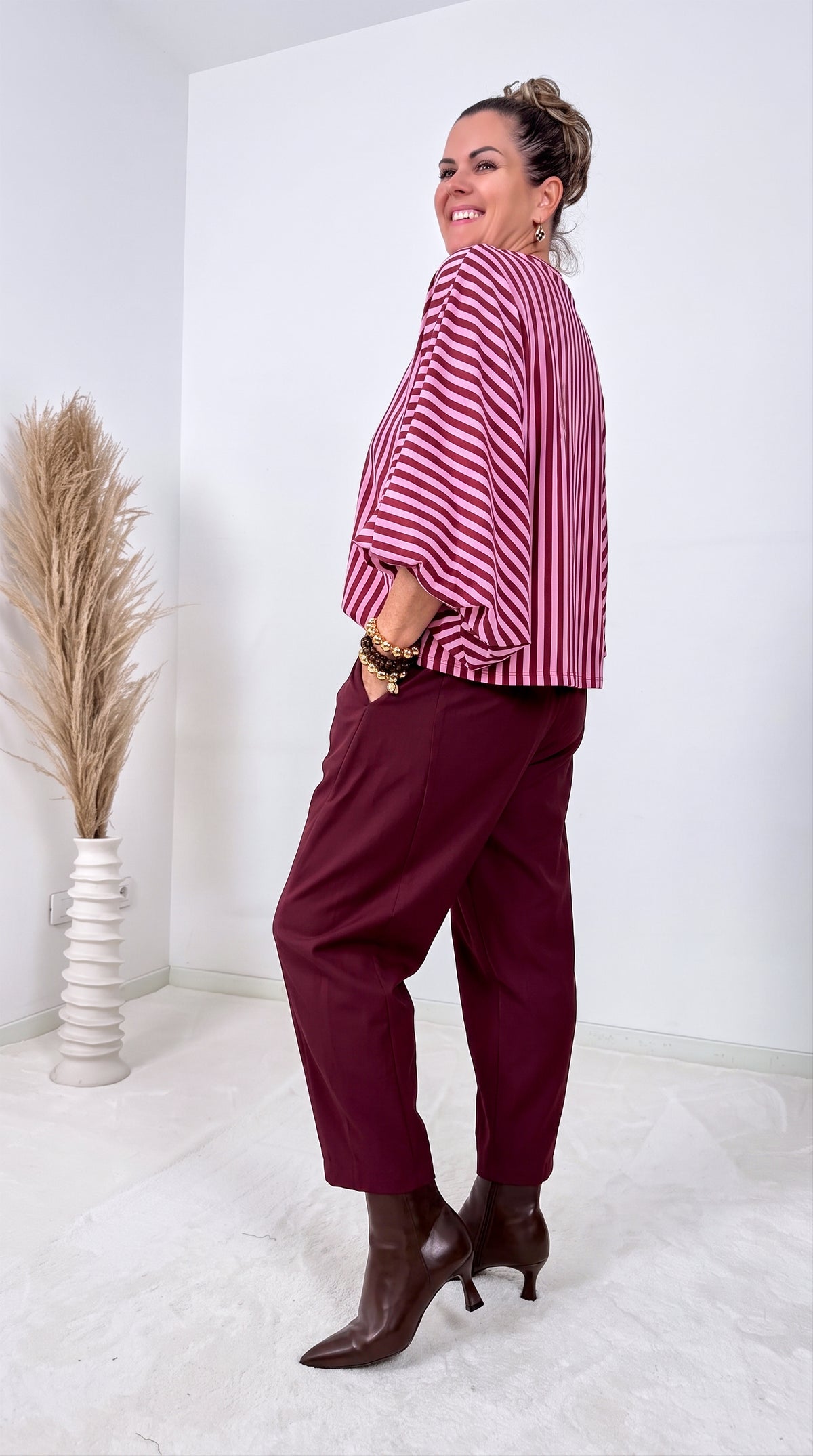 Sweatshirt Nimbra *Bordeaux*