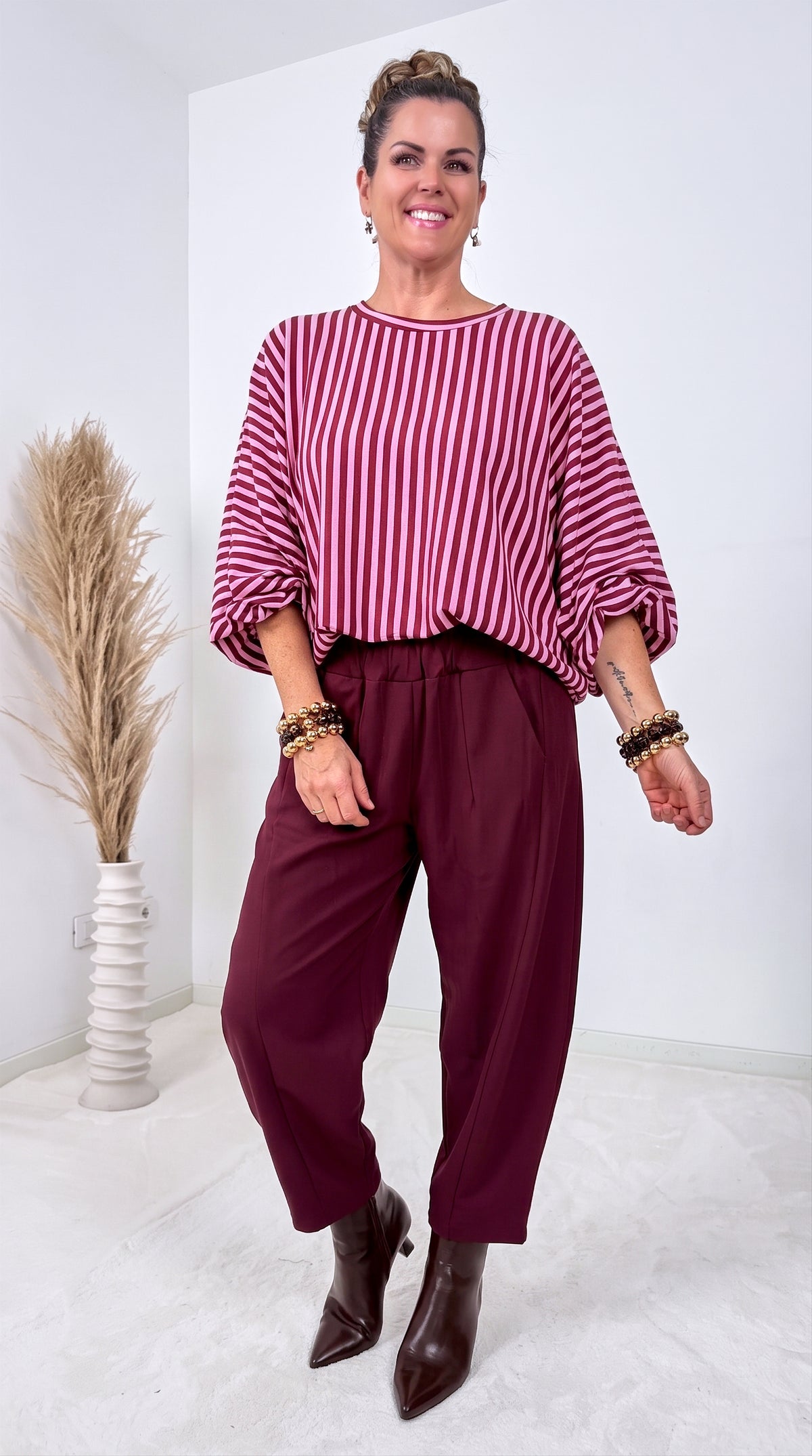 Sweatshirt Nimbra *Bordeaux*