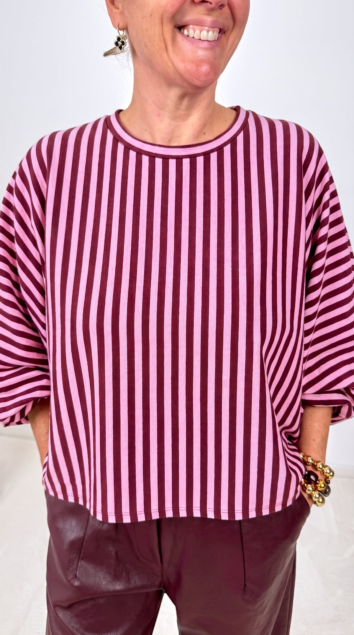Sweatshirt Nimbra *Bordeaux*