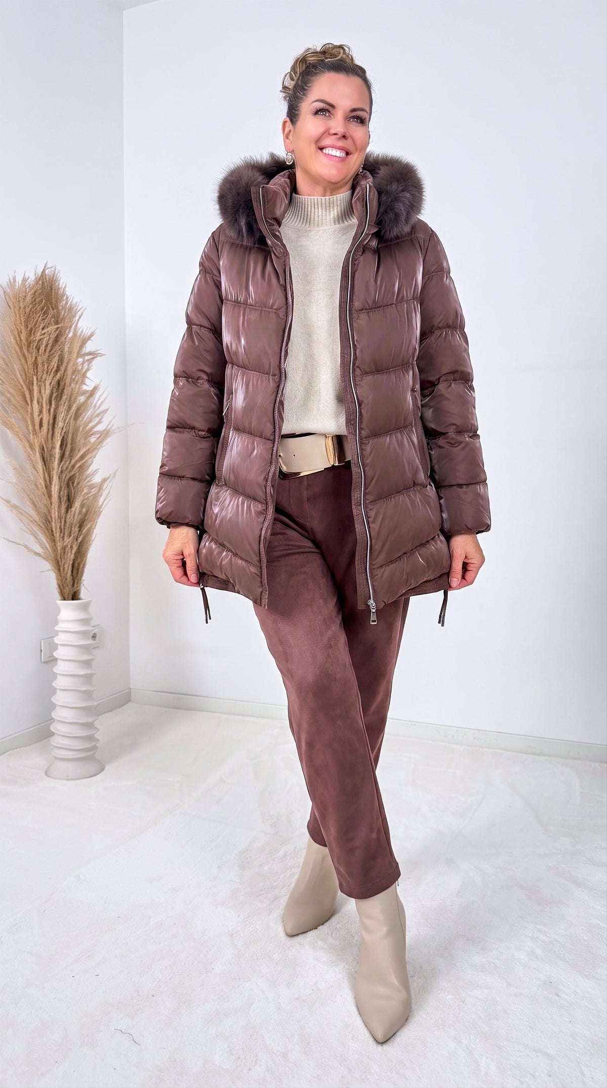 Steppjacke Masterpiece *Schoko* - Power of Princess