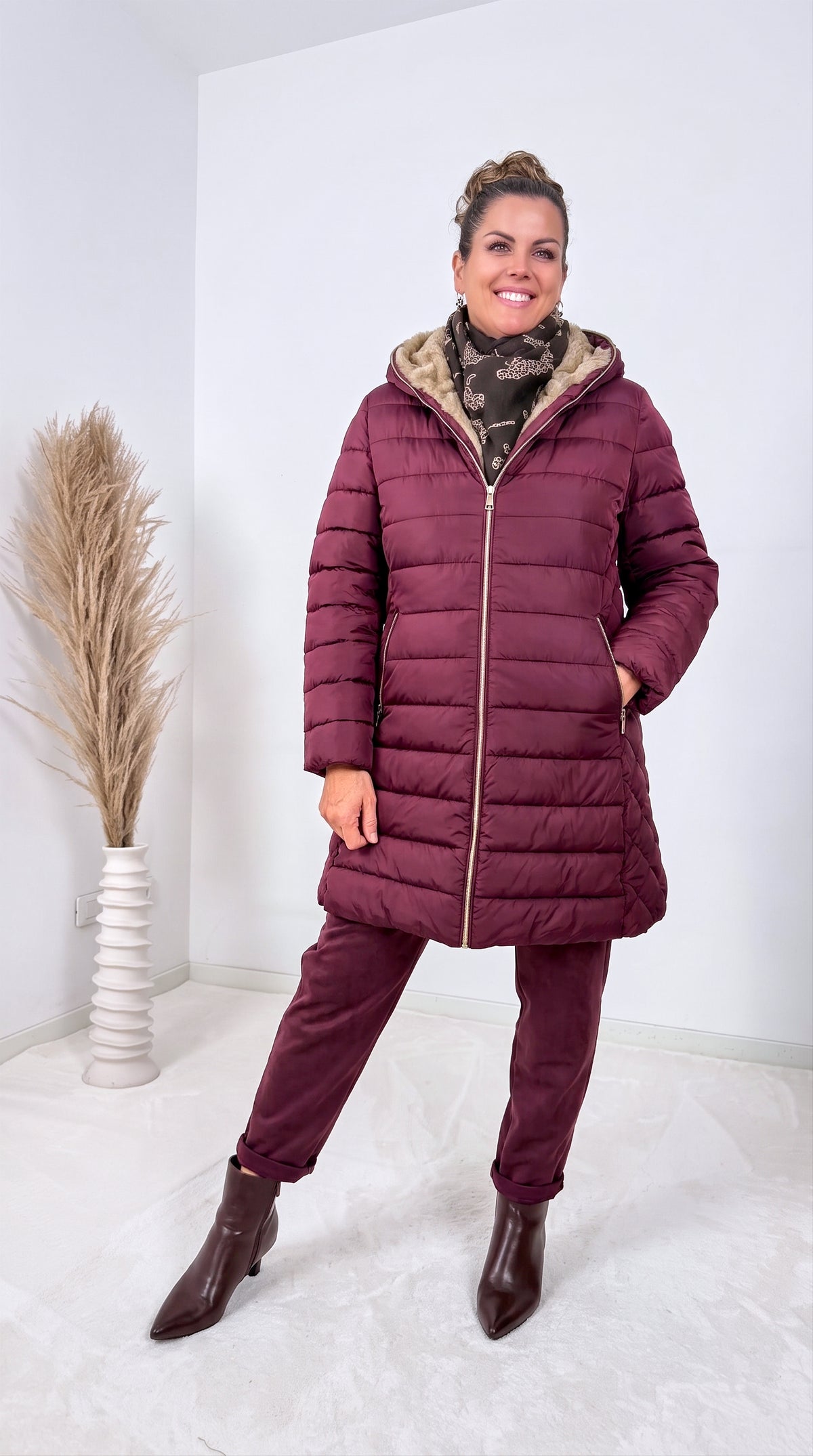 Steppjacke Chestnut *Bordeaux*