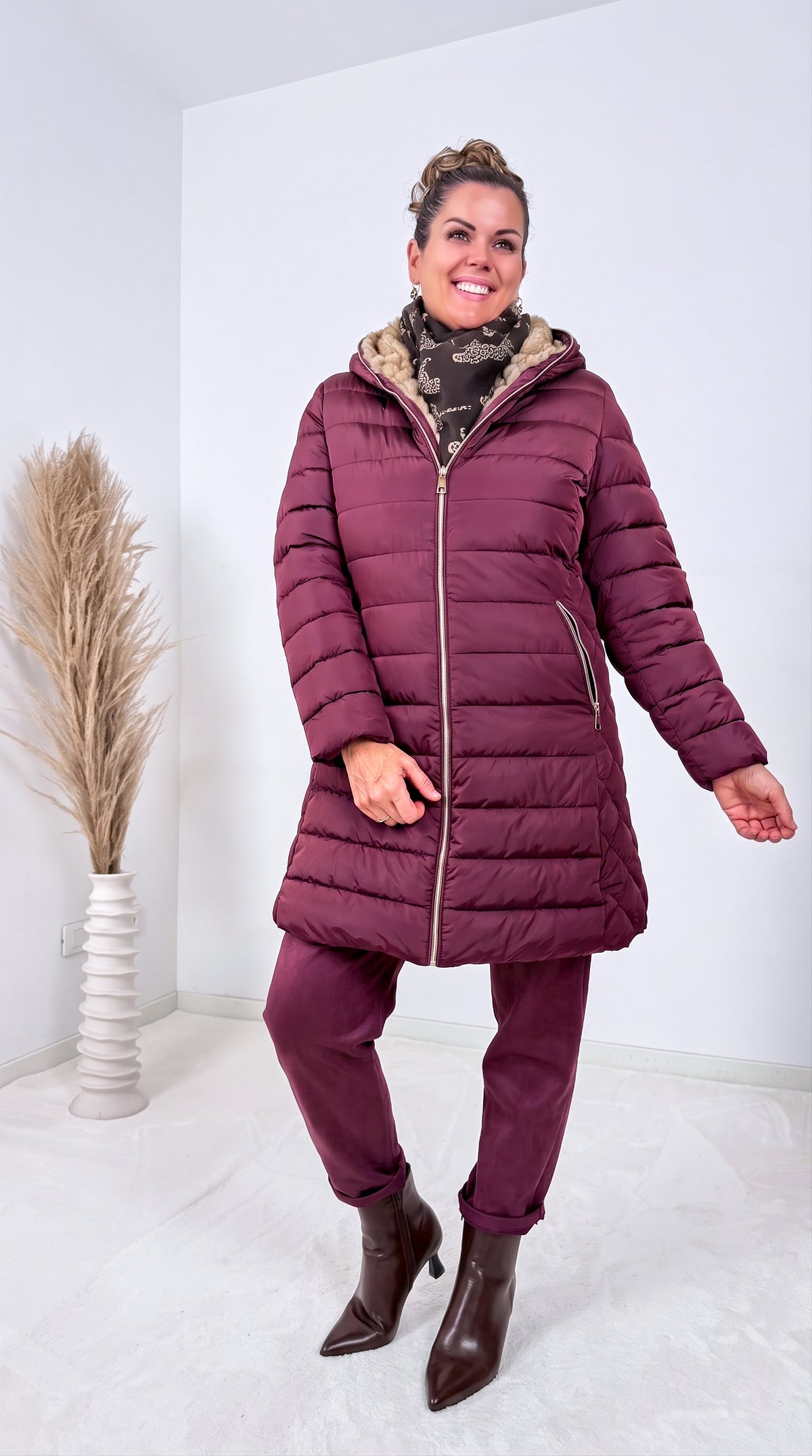Steppjacke Chestnut *Bordeaux*