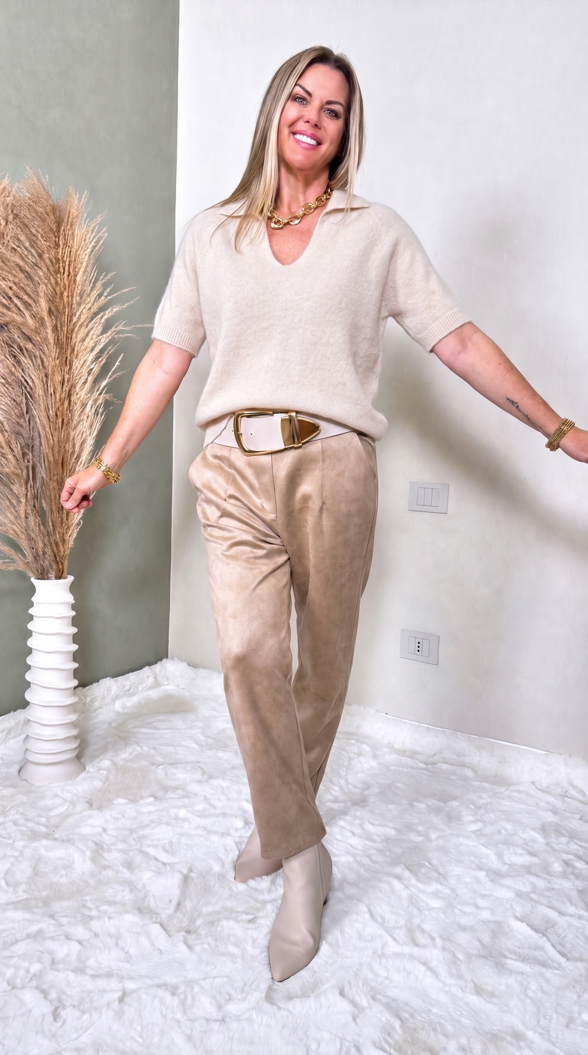 Strickshirt Novara *Creme*