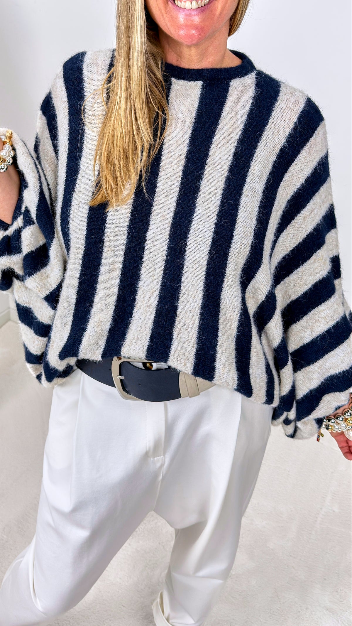 Strickpullover Autumn Stripes