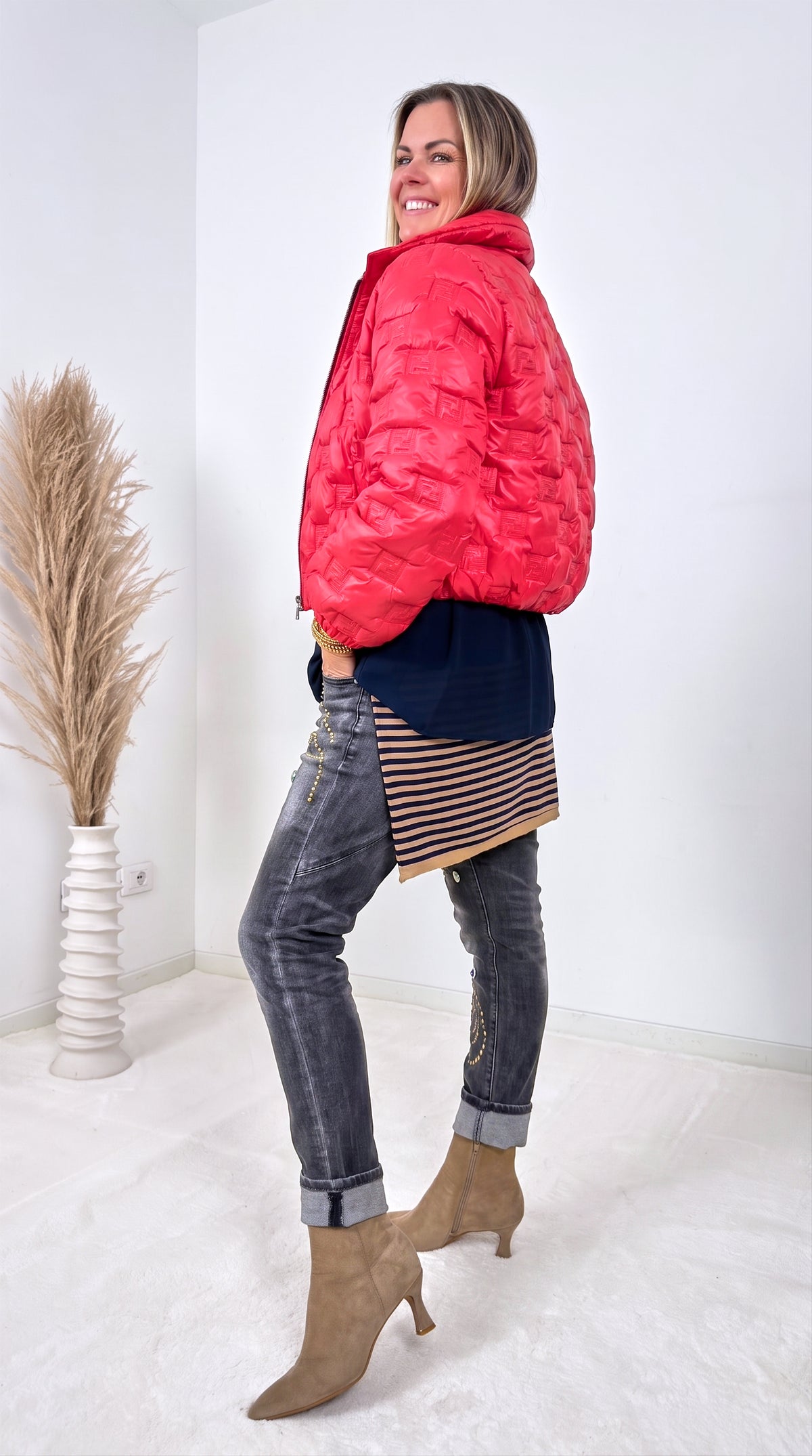 Jacke Silvano Dune *Rot*
