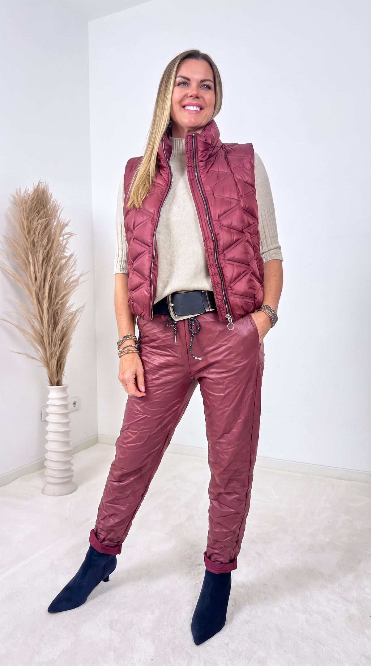 Weste Amara Vale *Bordeaux*