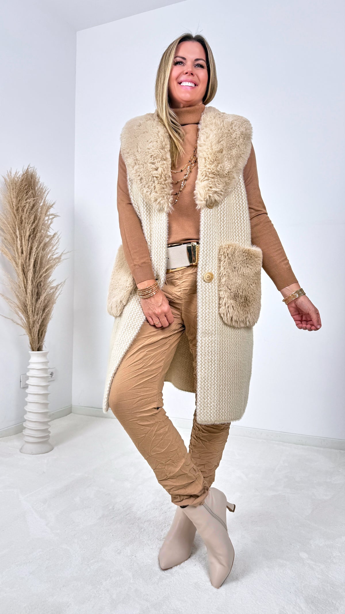 Jogpants Triss *Camel* BIG SIZE