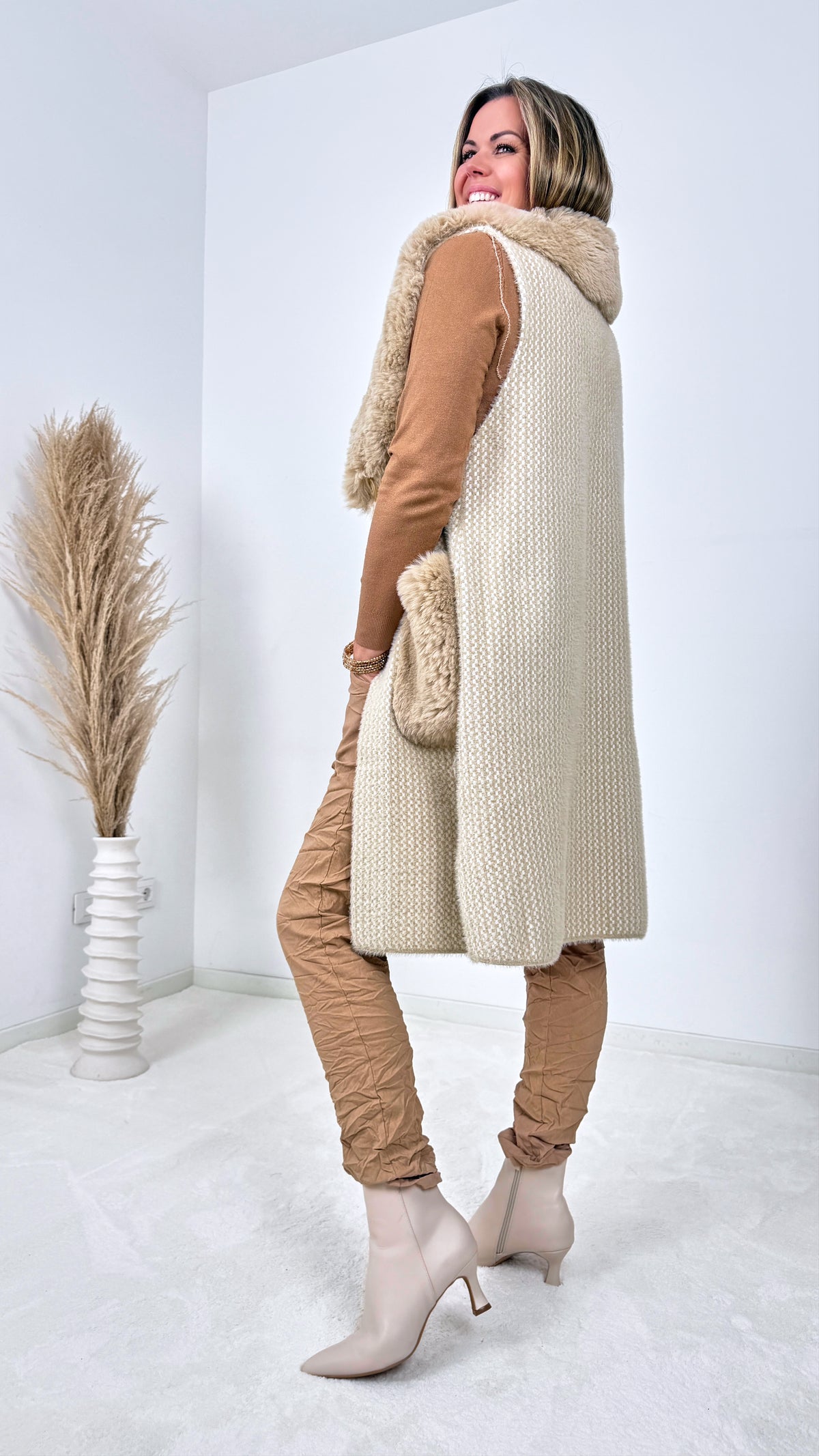 Strickweste Cozy Harvest