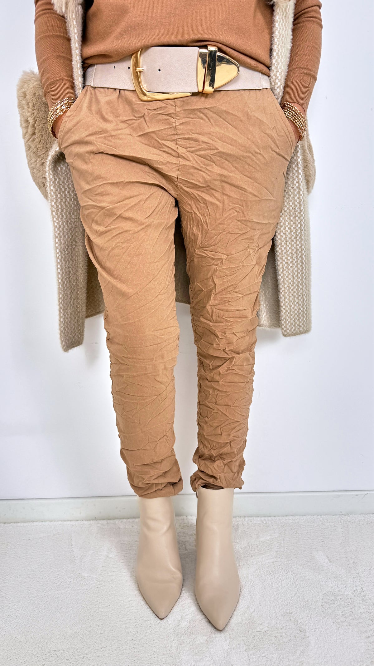 Jogpants Triss *Camel* BIG SIZE