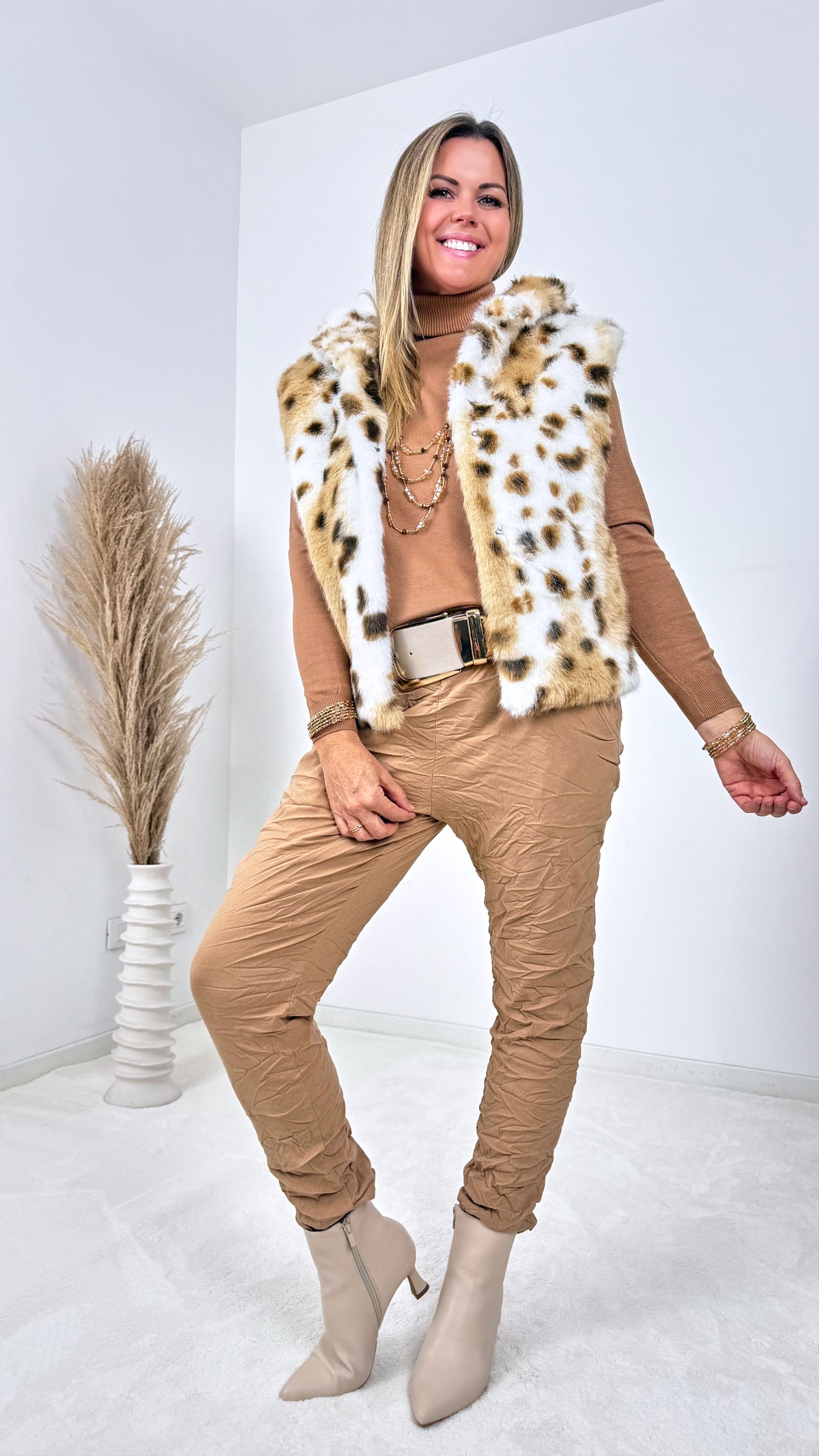 Jogpants Triss *Camel* BIG SIZE