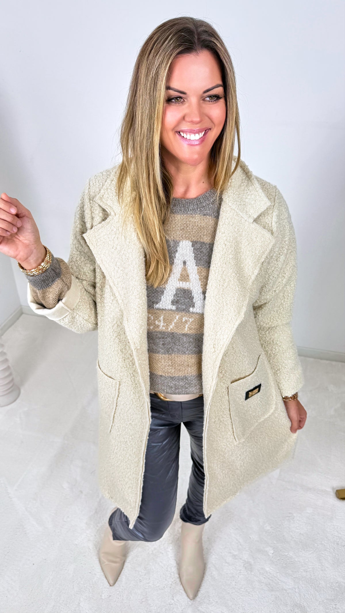 Boucle Mantel Nadir *Beige*