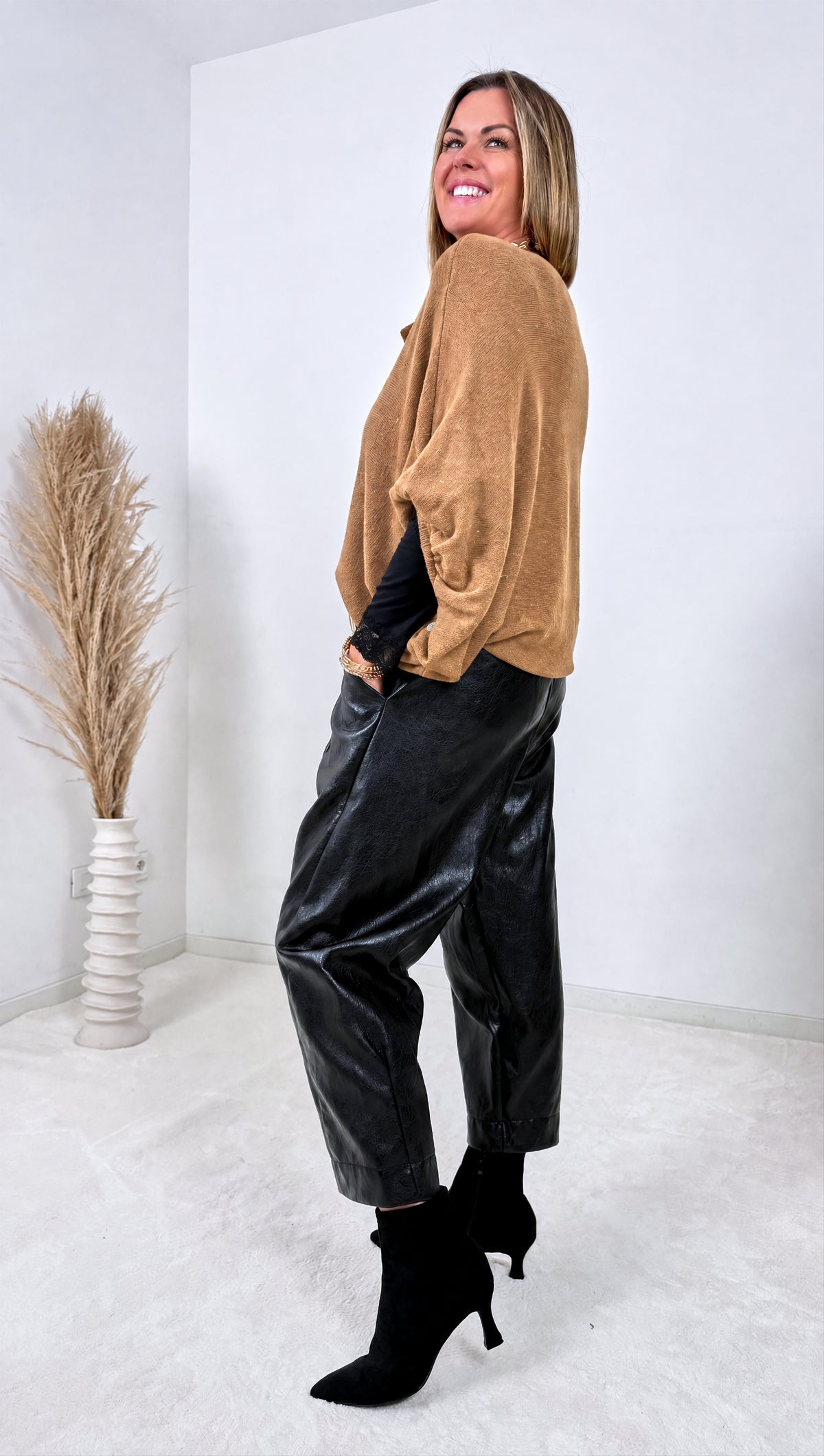 Strickjacke Nordend *Camel*