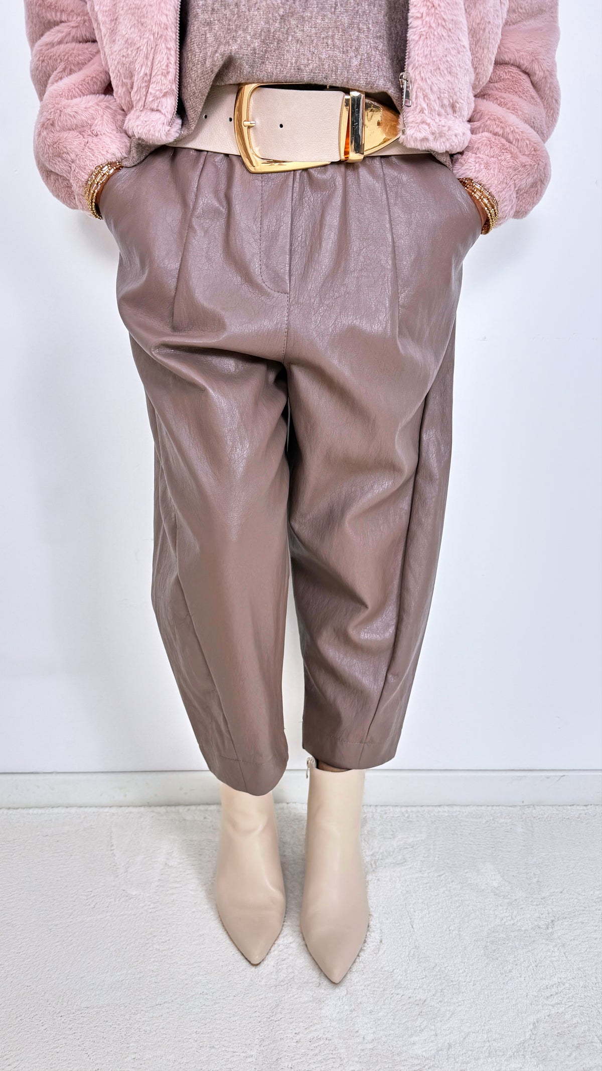 Hose Satin Luxe *Taupe*