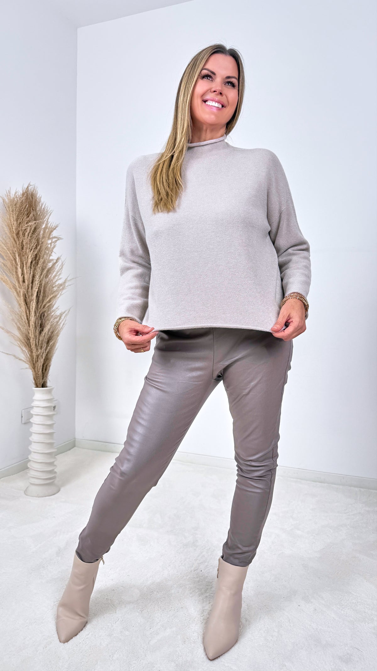 Strickpullover Wisteria *Beige*