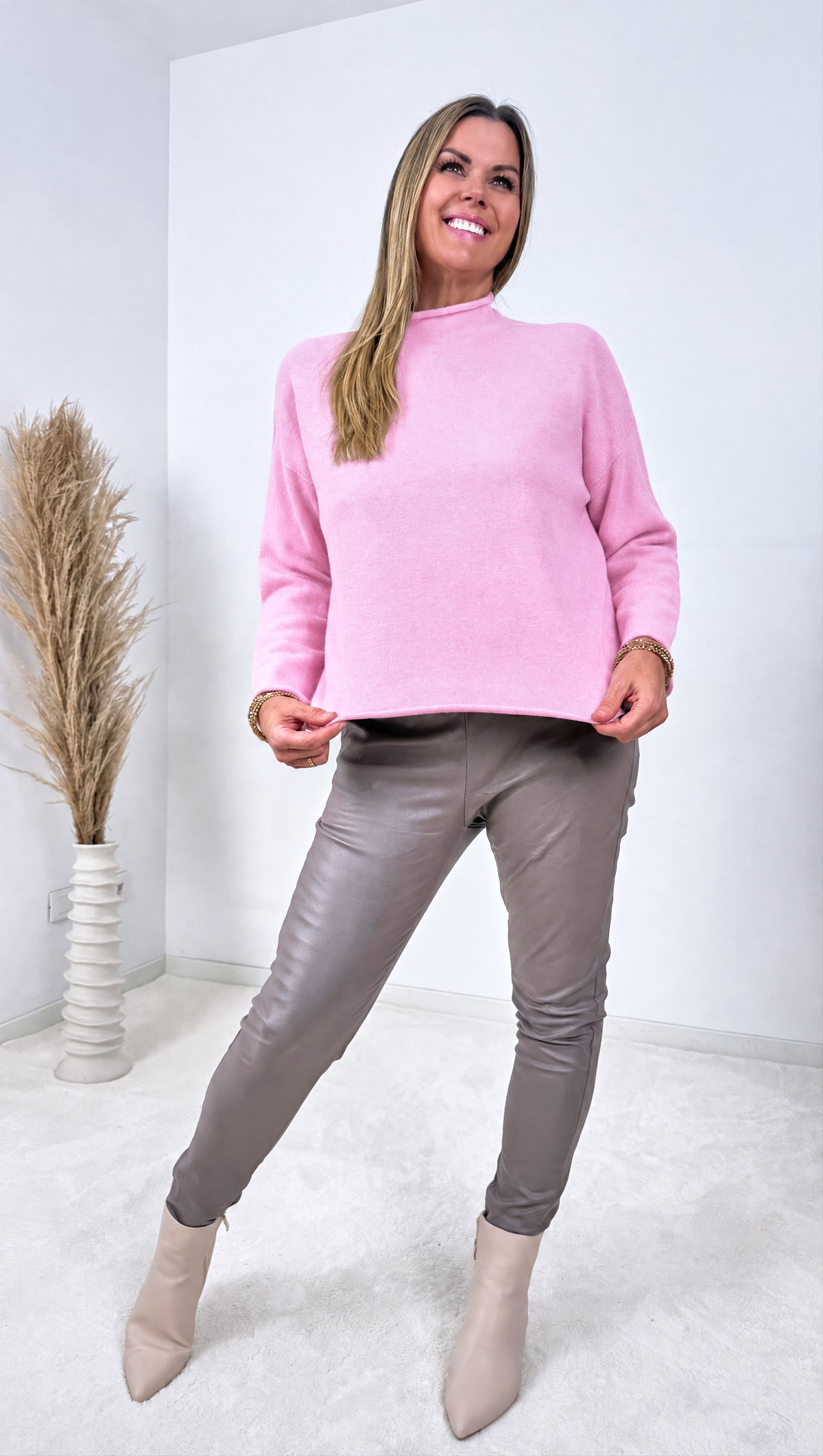Strickpullover Wisteria *Rosa*