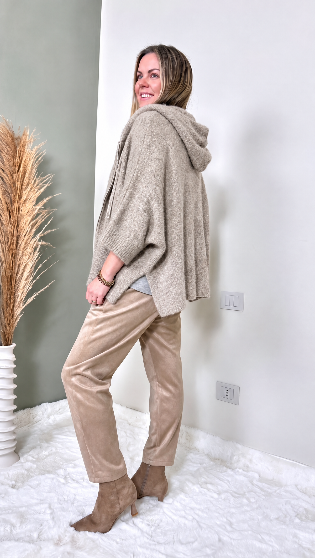 Strickjacke Foresta *Taupe*