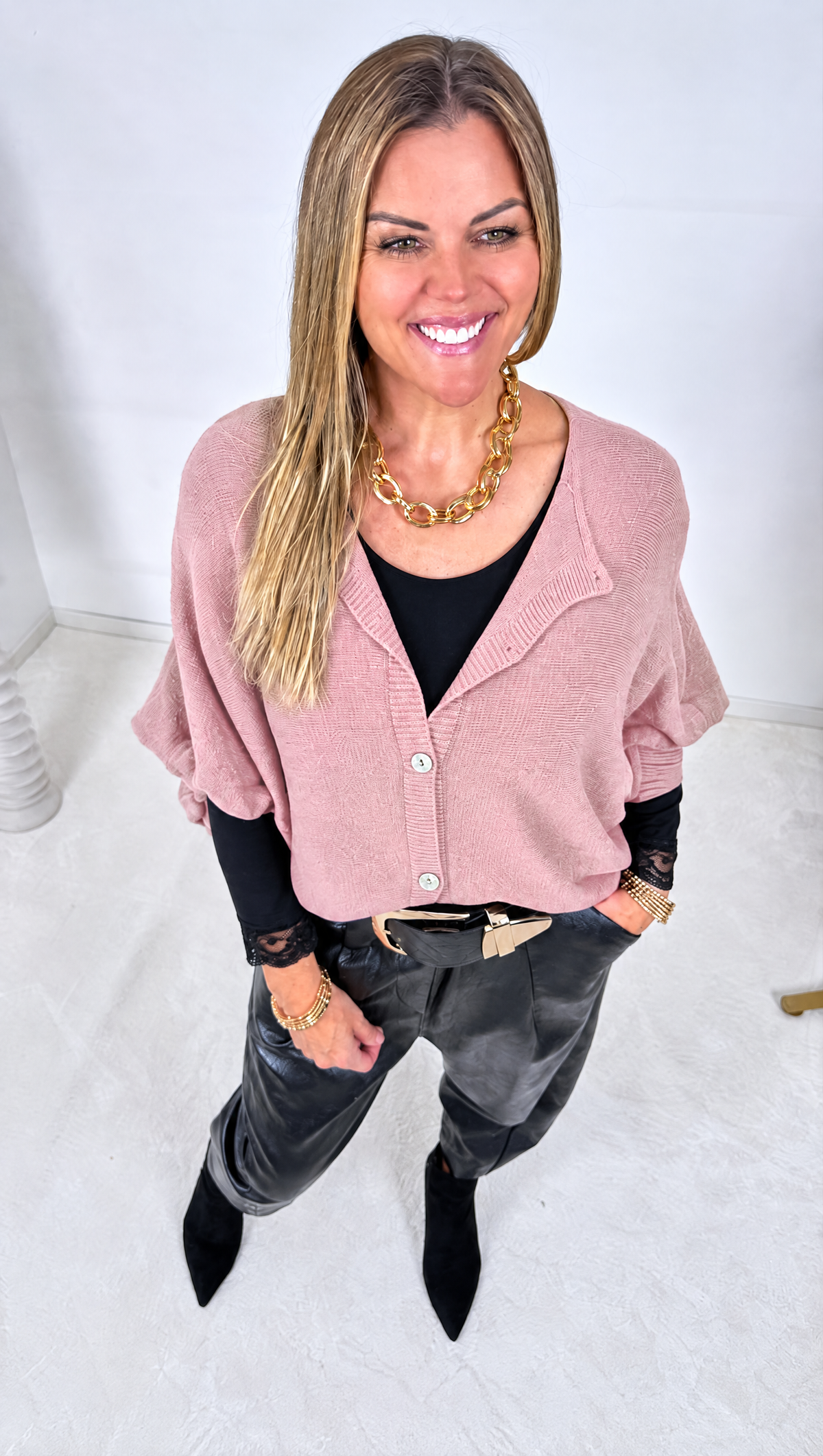 Strickjacke Nordend *Rosa*