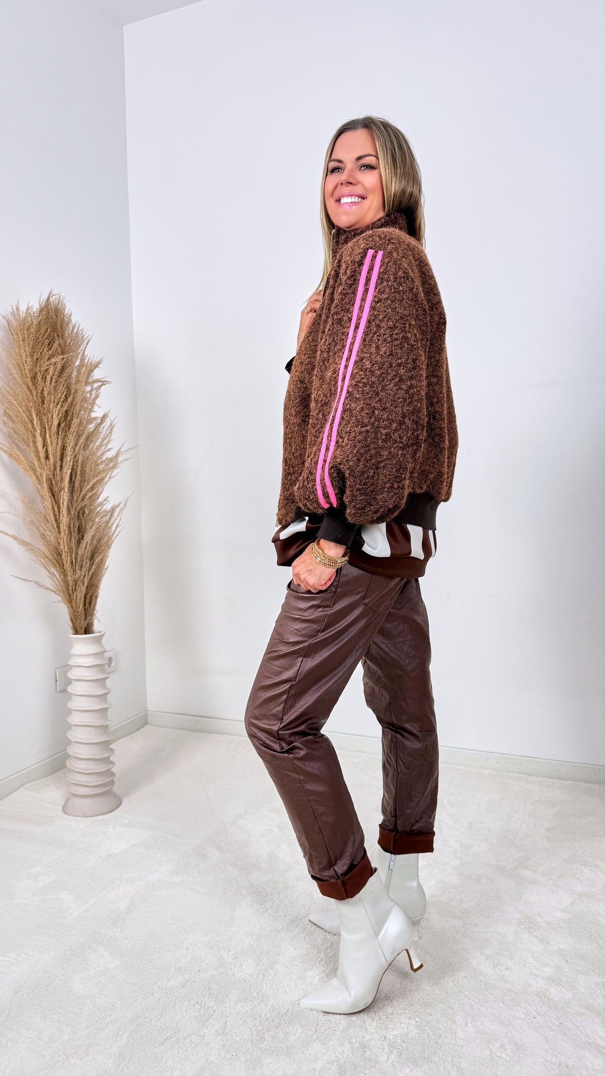 Jacke Italian Chic *Schoko*