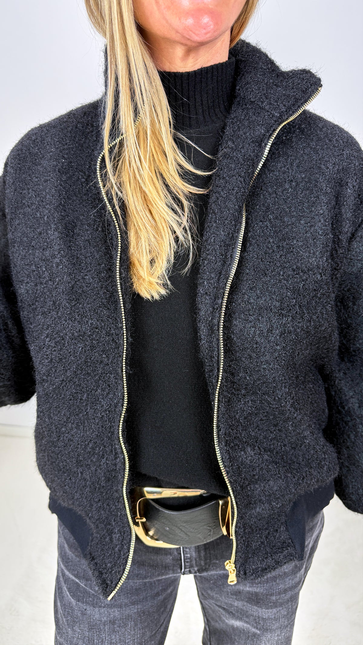 Jacke Italian Chic *Schwarz*