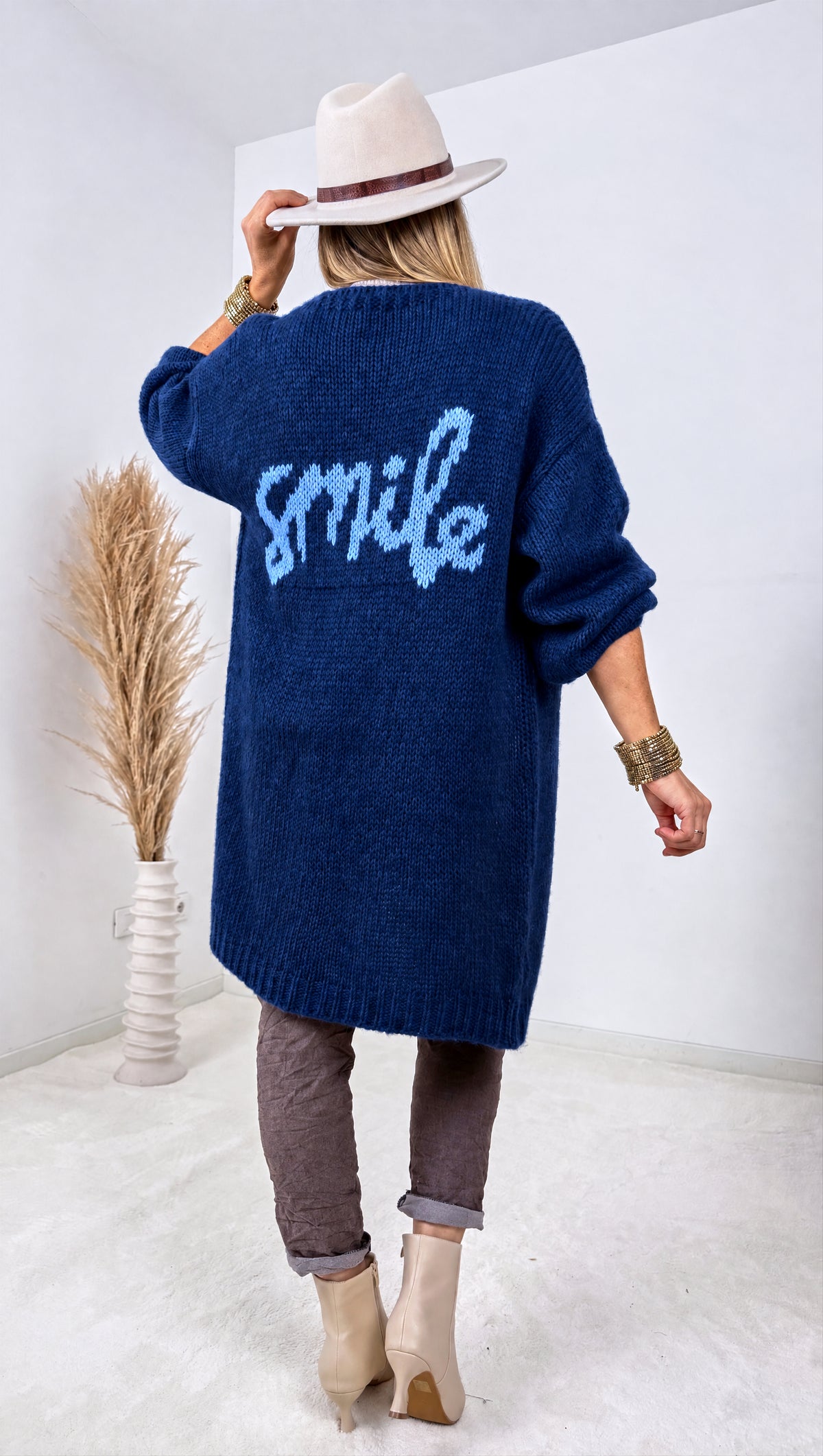 Strickjacke Smile *Dunkelblau*