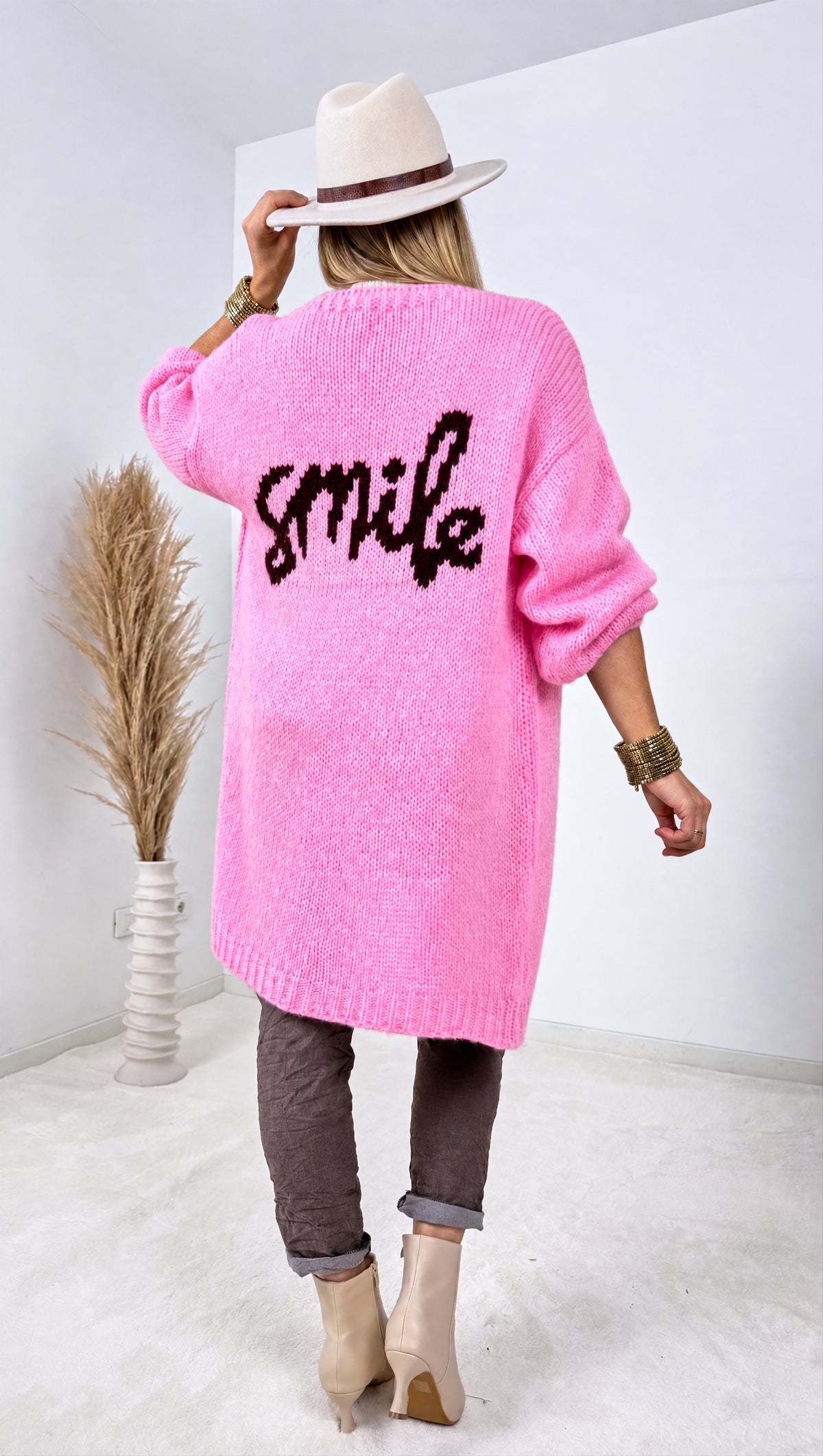Strickjacke Smile *Rosa*