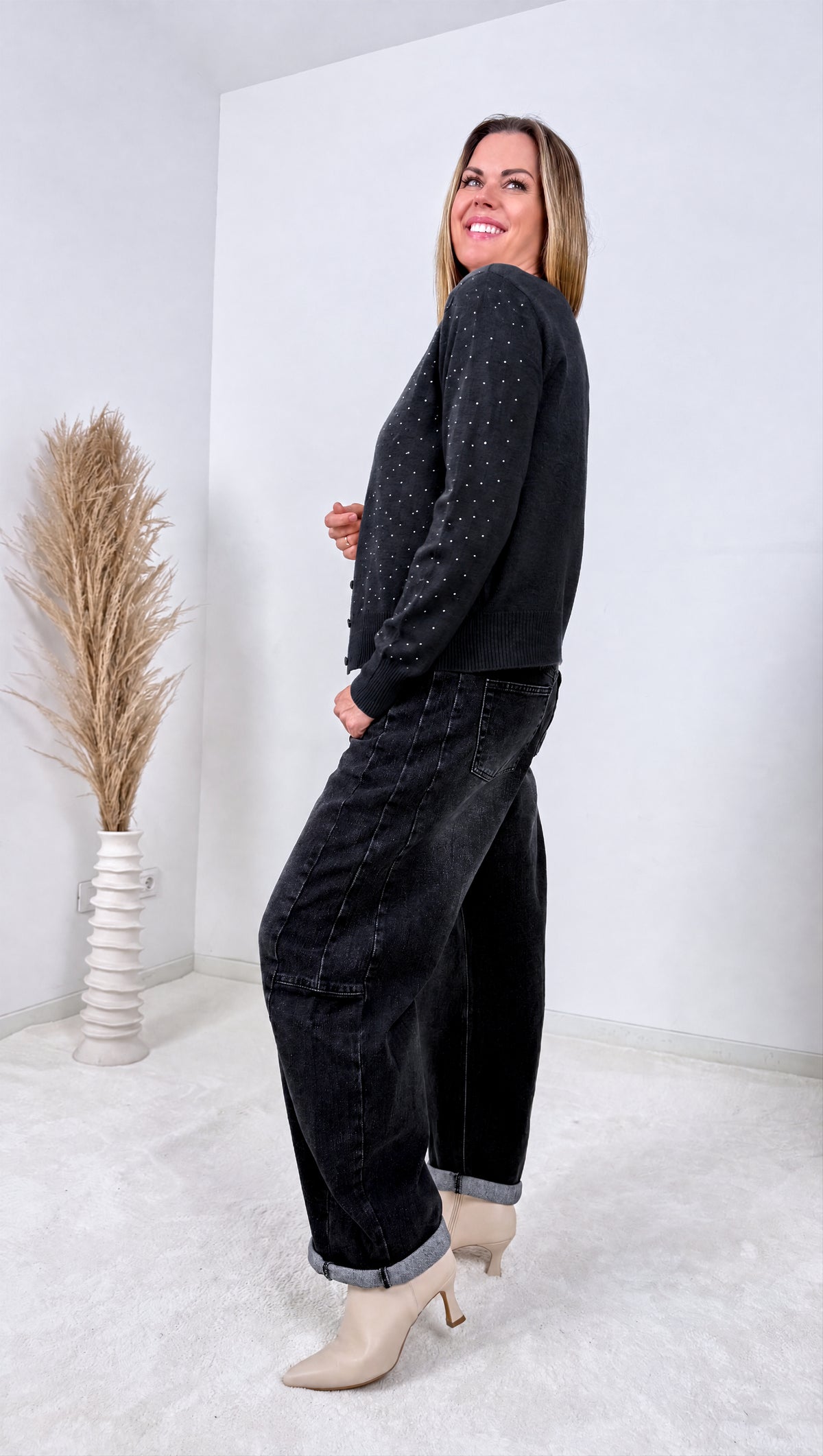 Cardigan Velvetta *Schwarz*