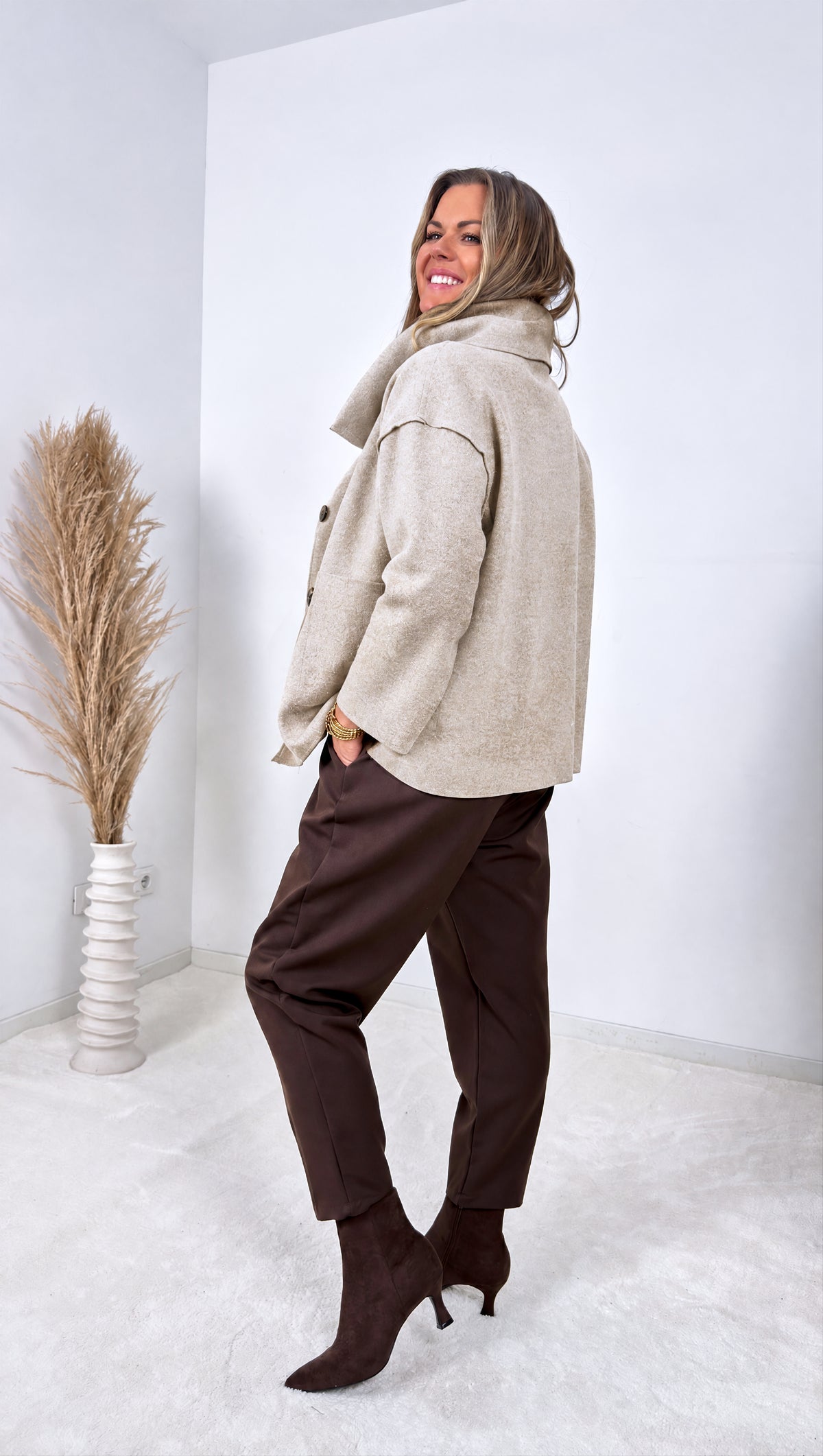 Jacke Woodsmoke *Beige*