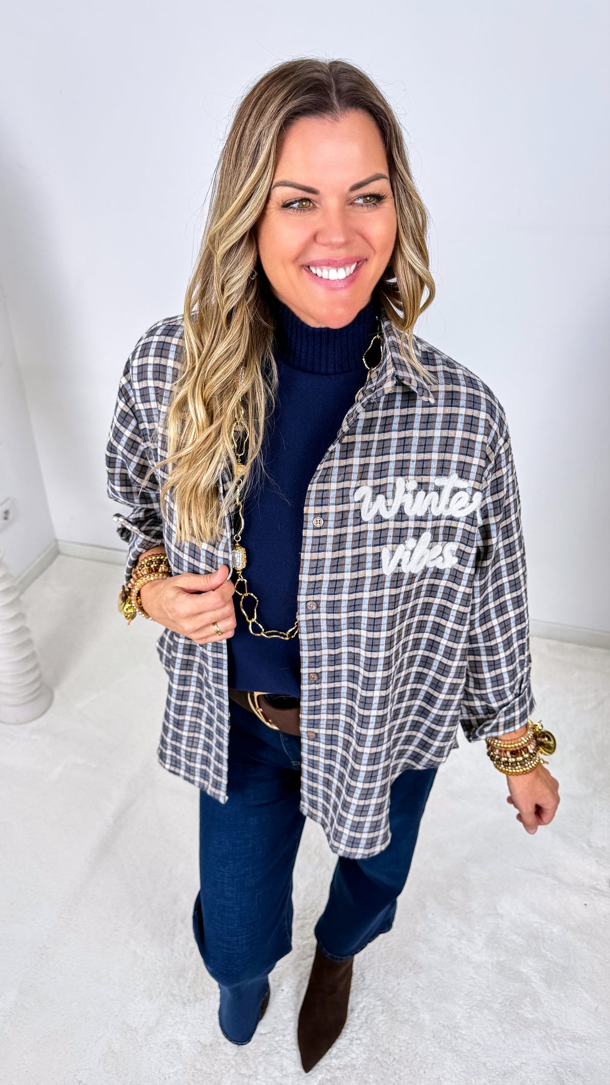 Bluse Winter Vibes