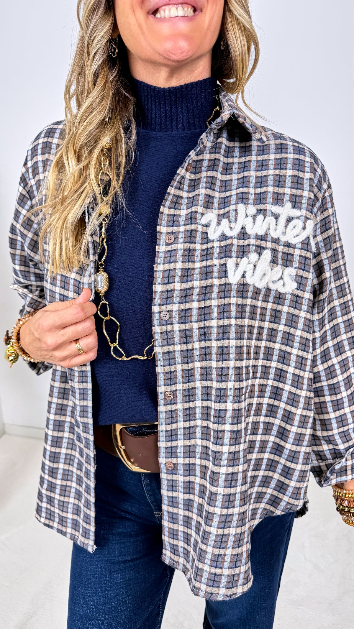 Bluse Winter Vibes
