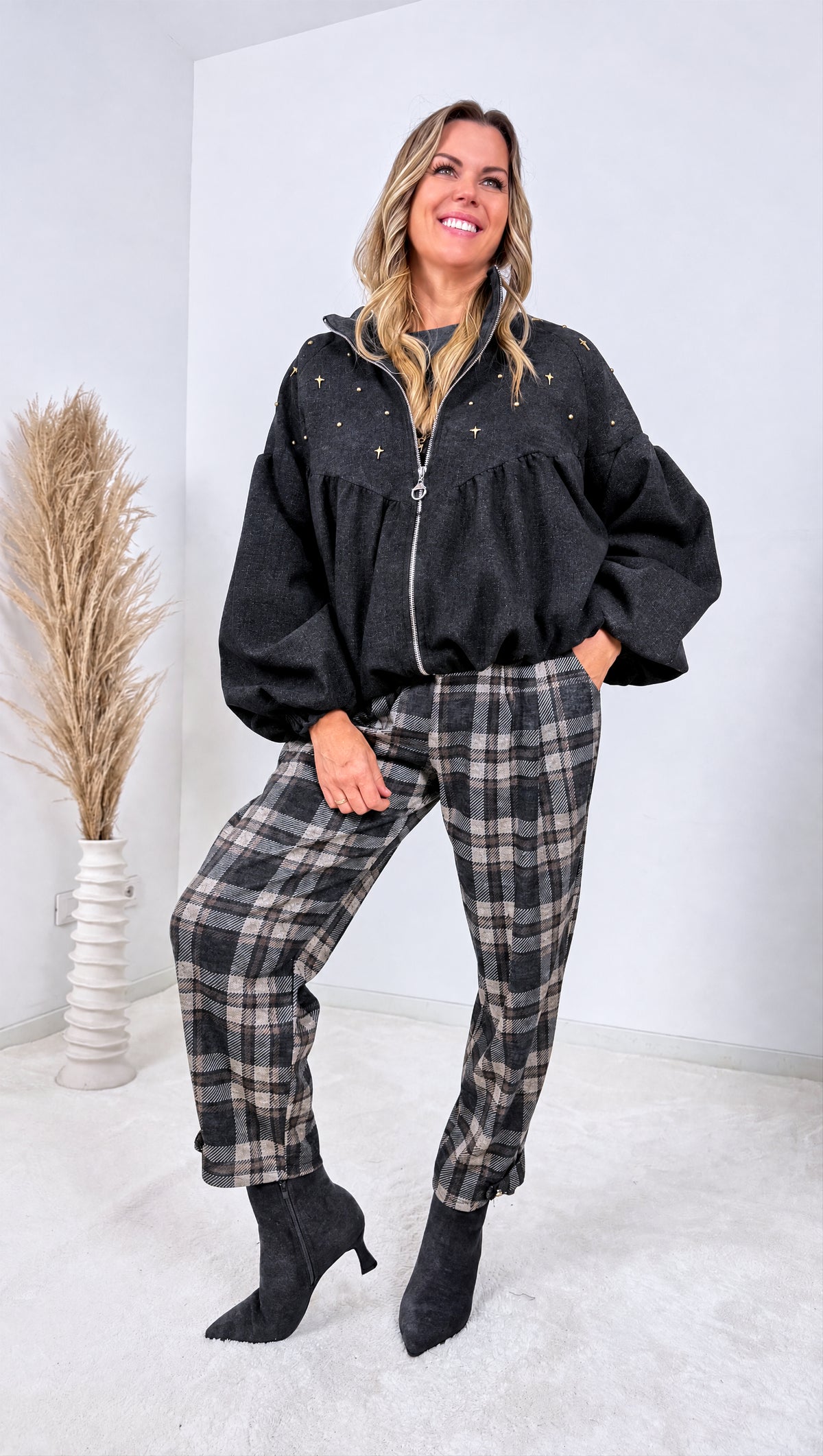 Ballonjacke Noemira *Anthrazit*