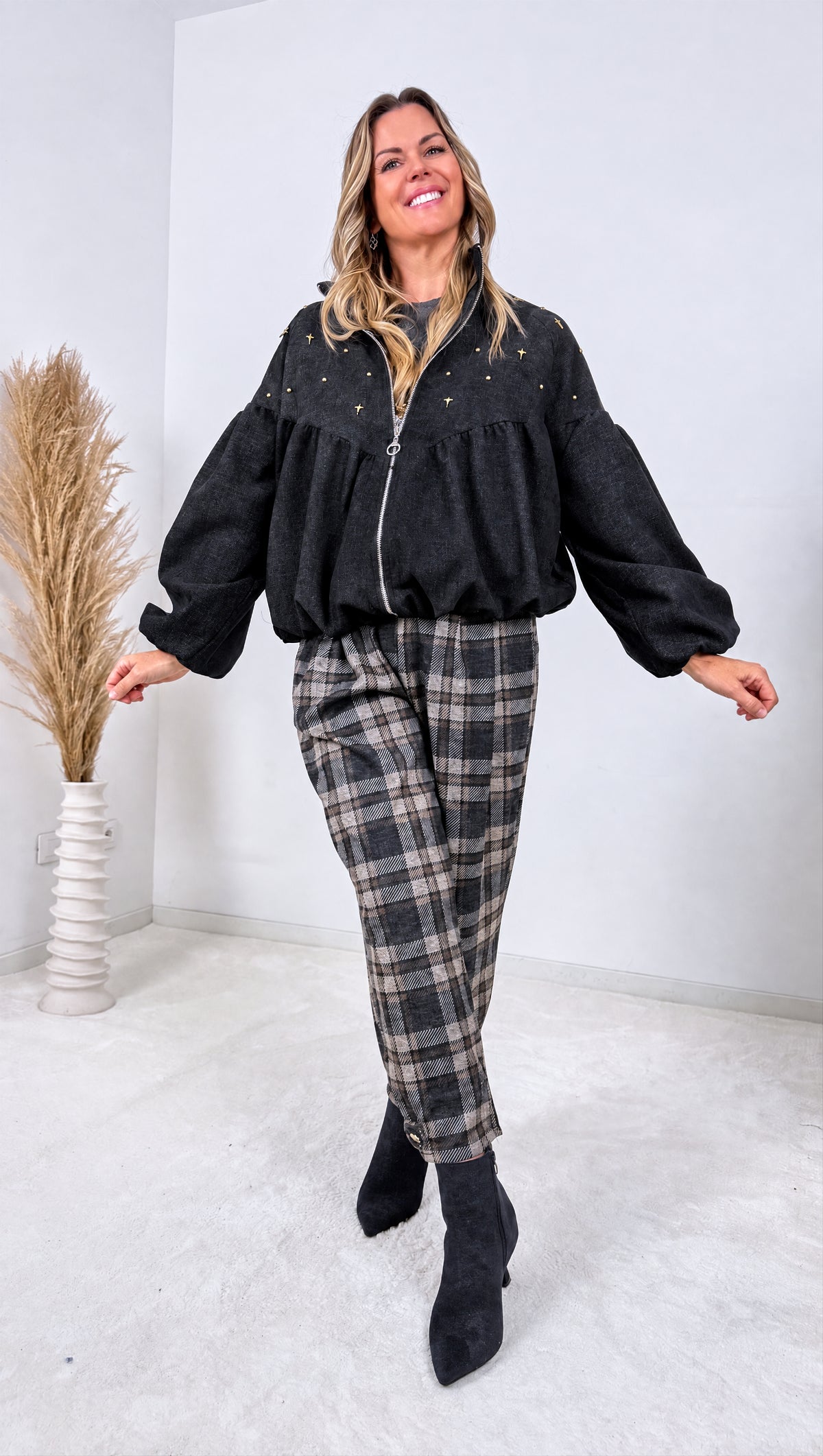 Ballonjacke Noemira *Anthrazit*