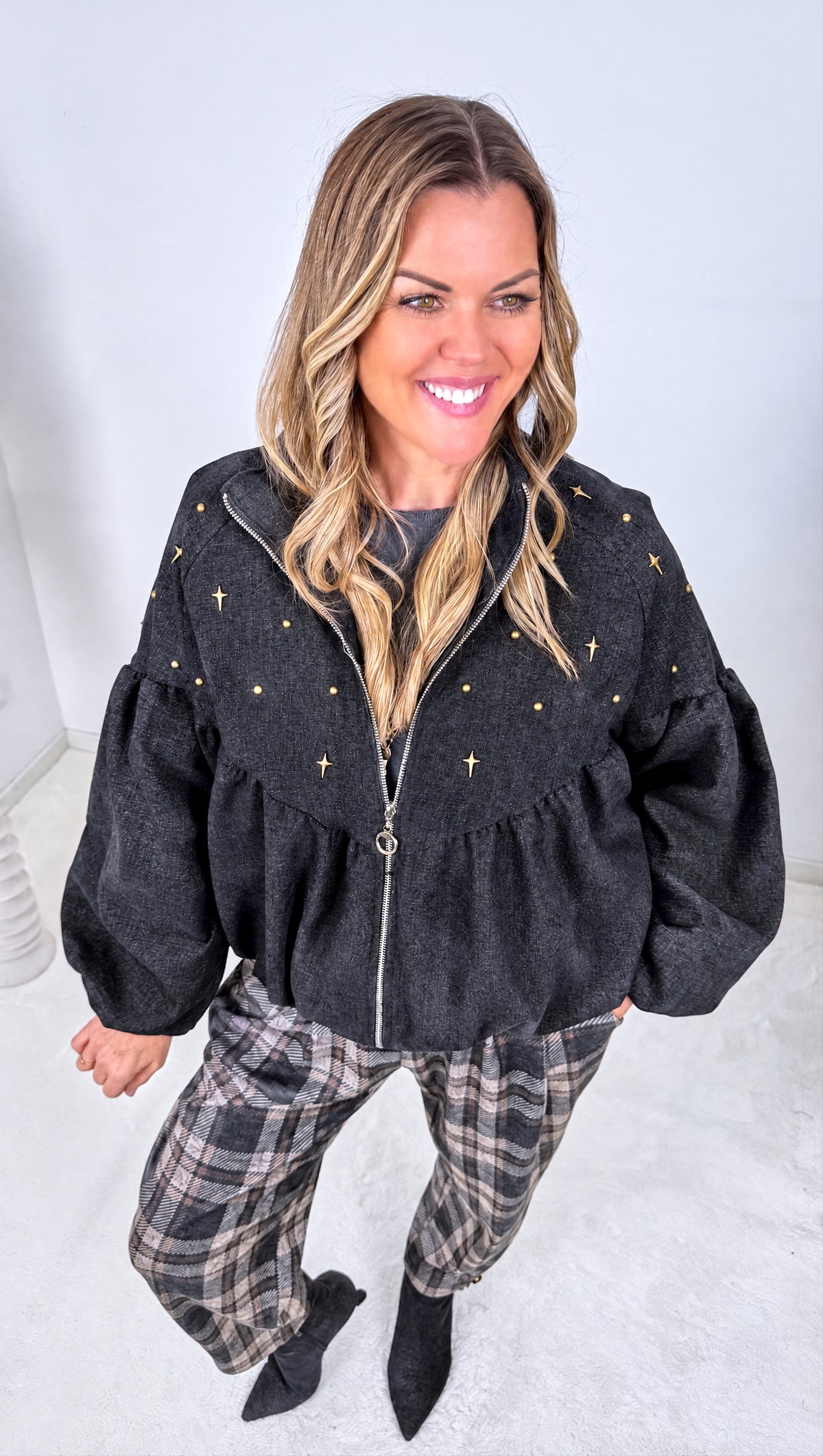Ballonjacke Noemira *Anthrazit*