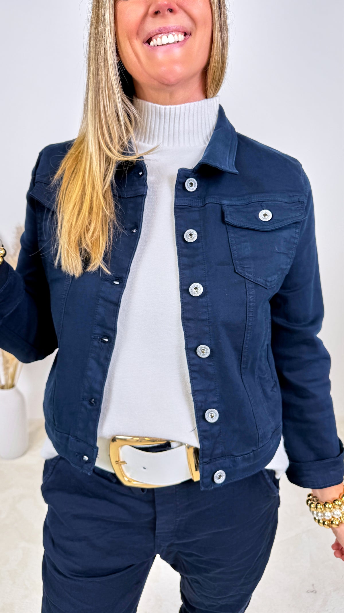 Jeansjacke Forja *Dunkelblau* - Power of Princess