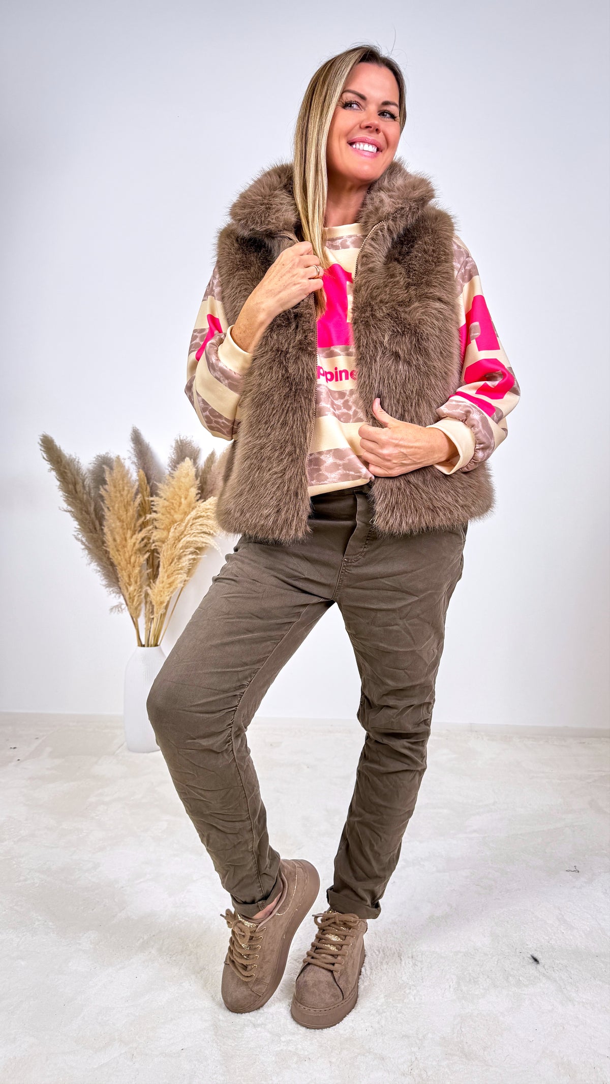 Jeans-Jogpants Aria *Taupe* - Power of Princess