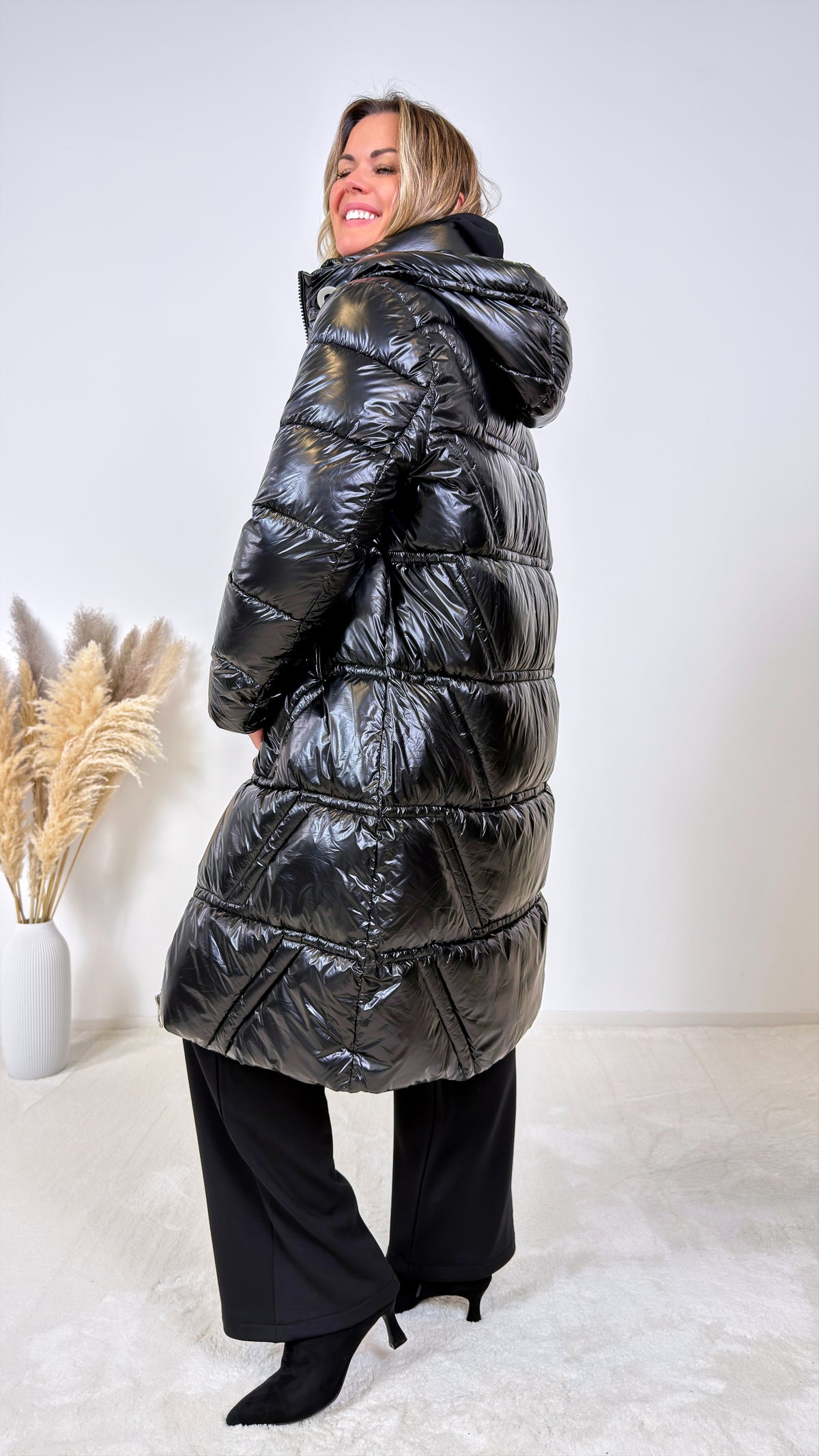 Steppjacke Hudson *Schwarz* - Power of Princess