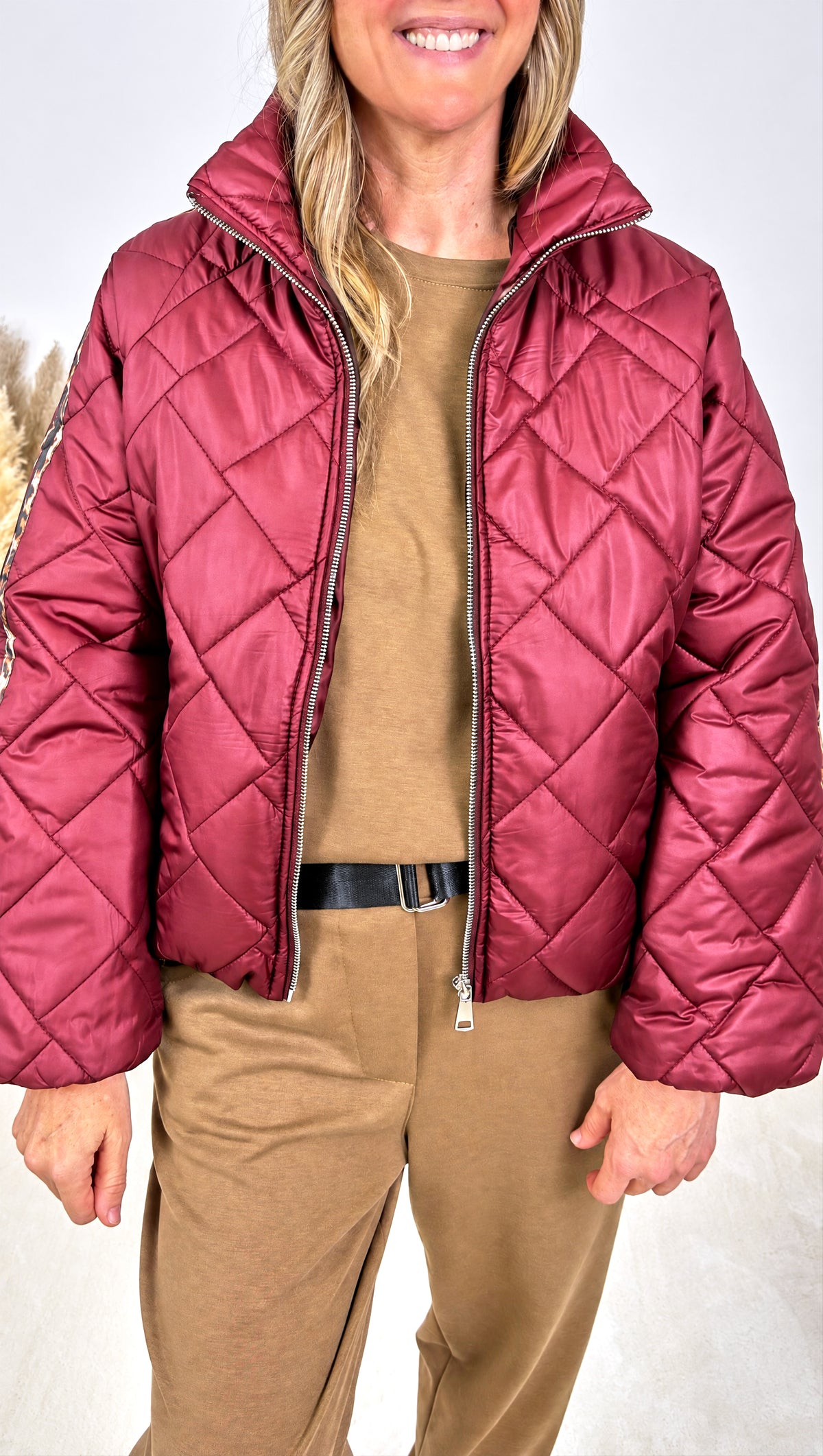 Steppjacke Wildfox *Bordeaux*