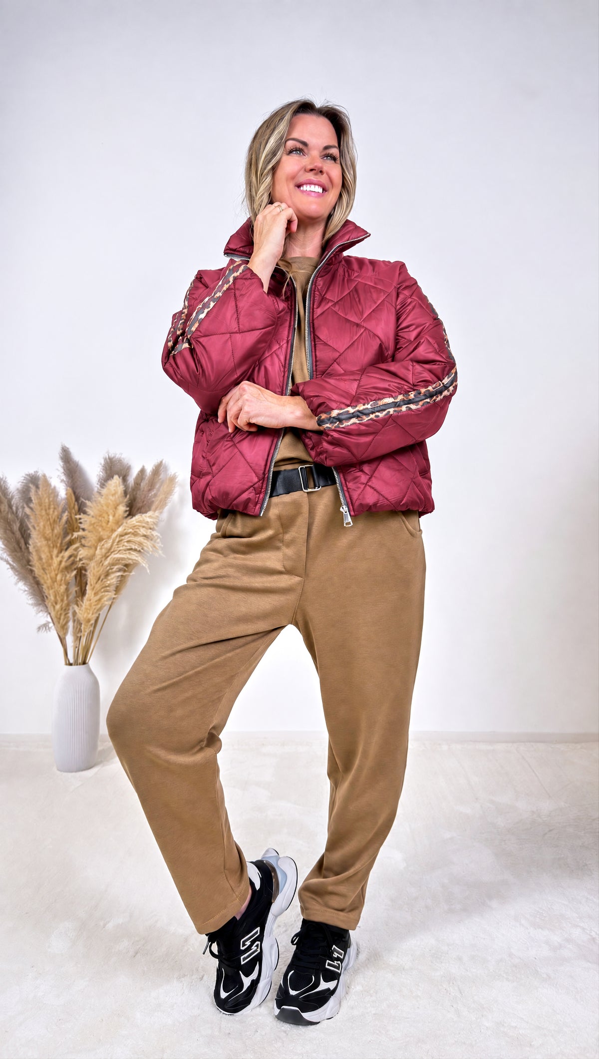 Steppjacke Wildfox *Bordeaux*