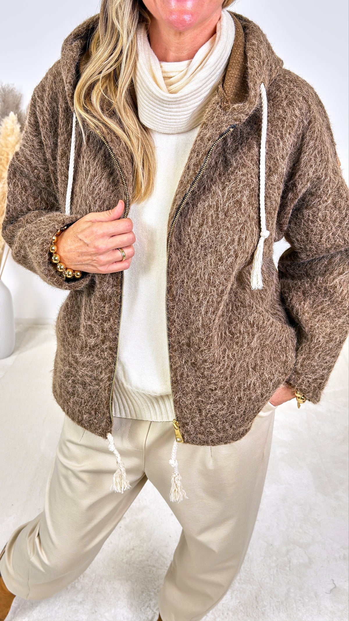 Jacke Cortina Wool *Taupe*