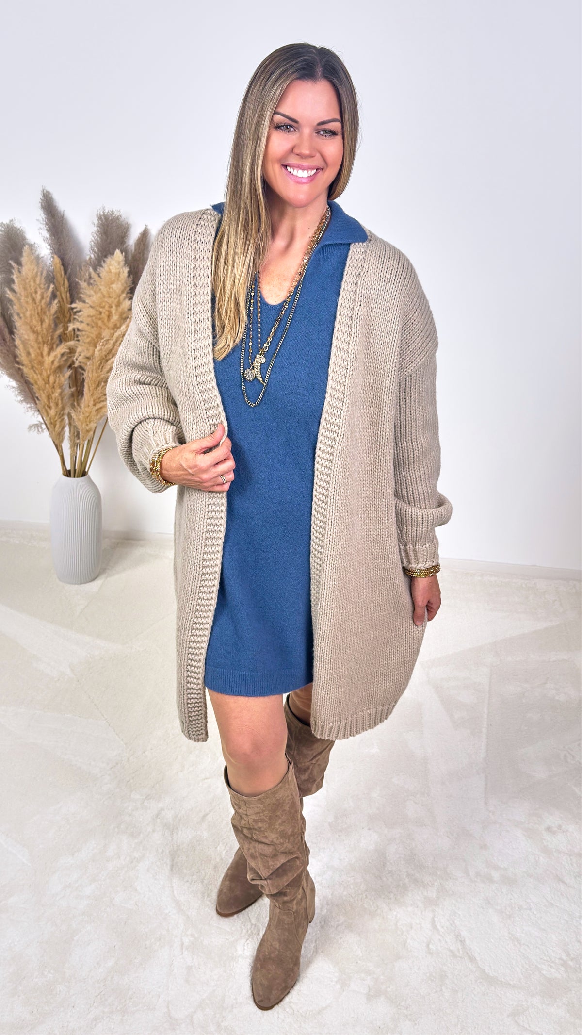 Strickjacke Cabin *Beige*