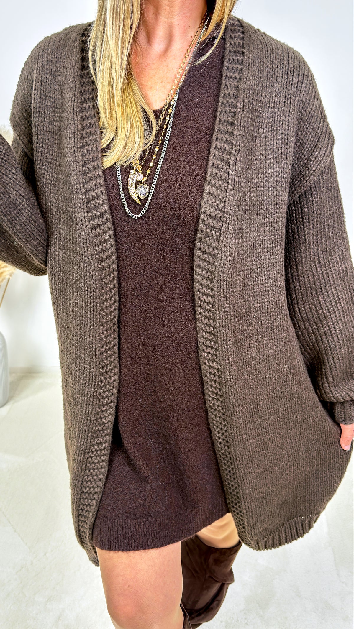 Strickjacke Cabin *Schoko*