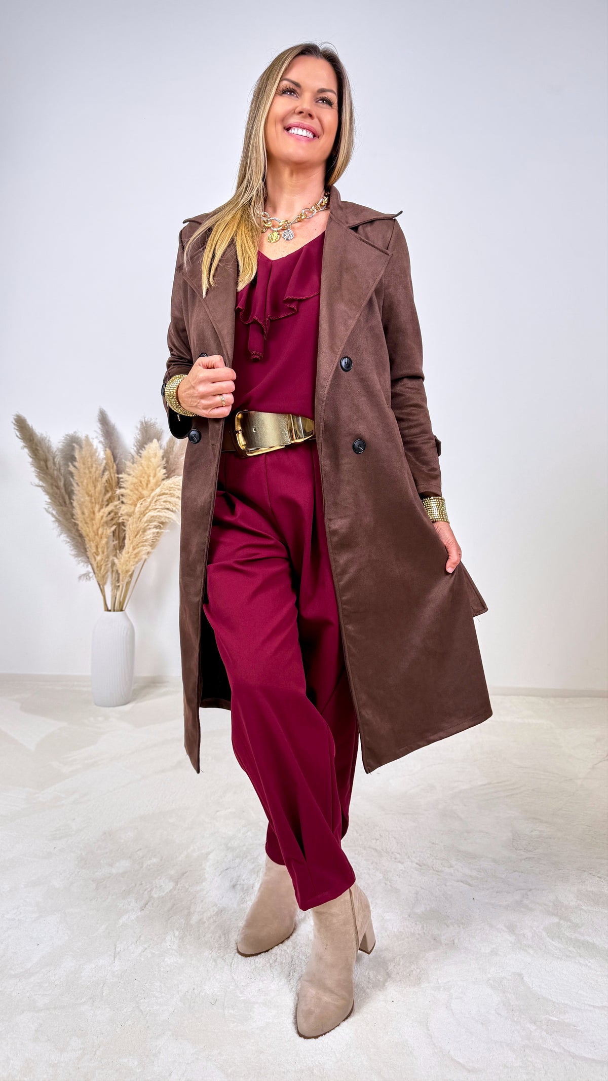 Trenchcoat Classic *Schoko*